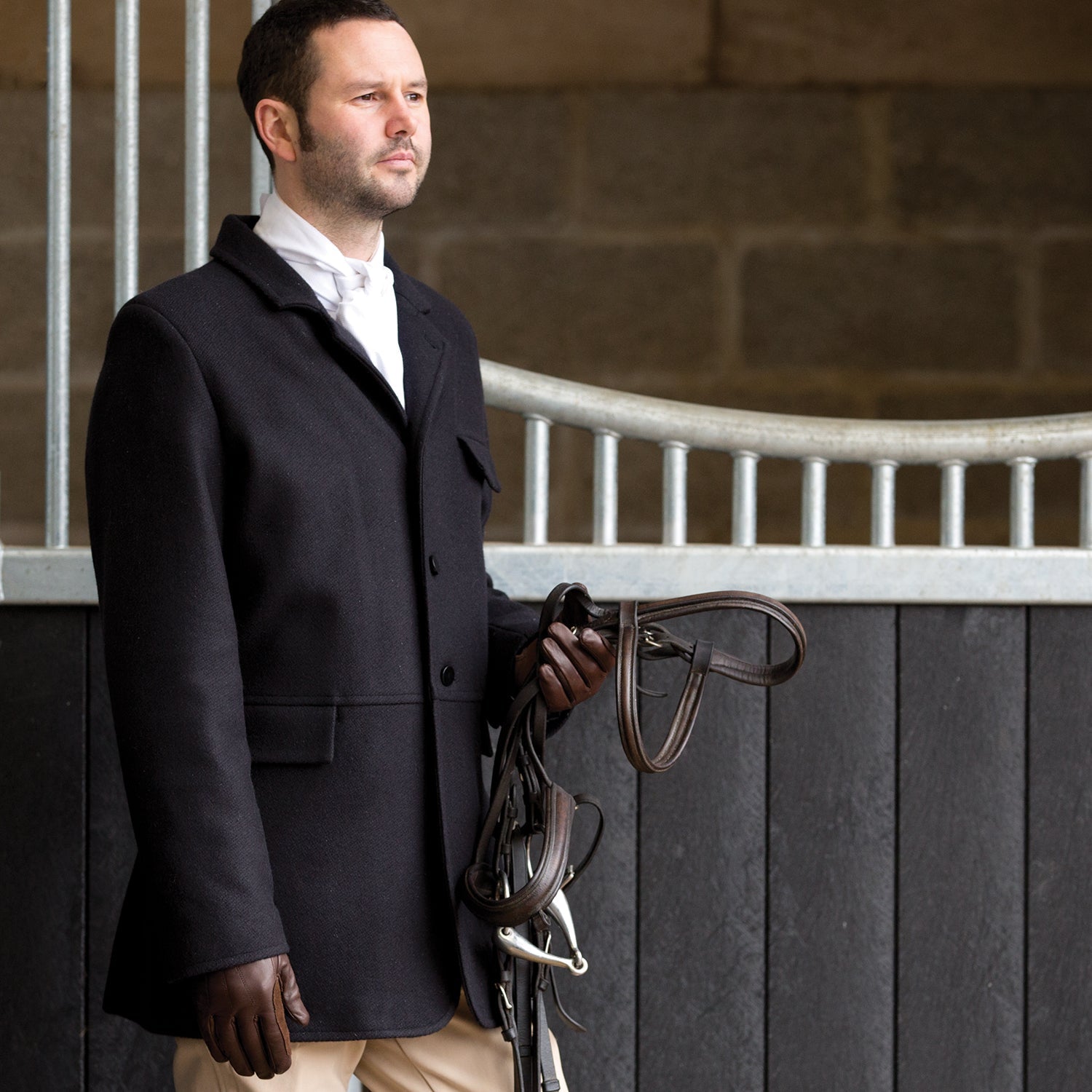 Mens Hunt Wool Frock Coat - Equetech
