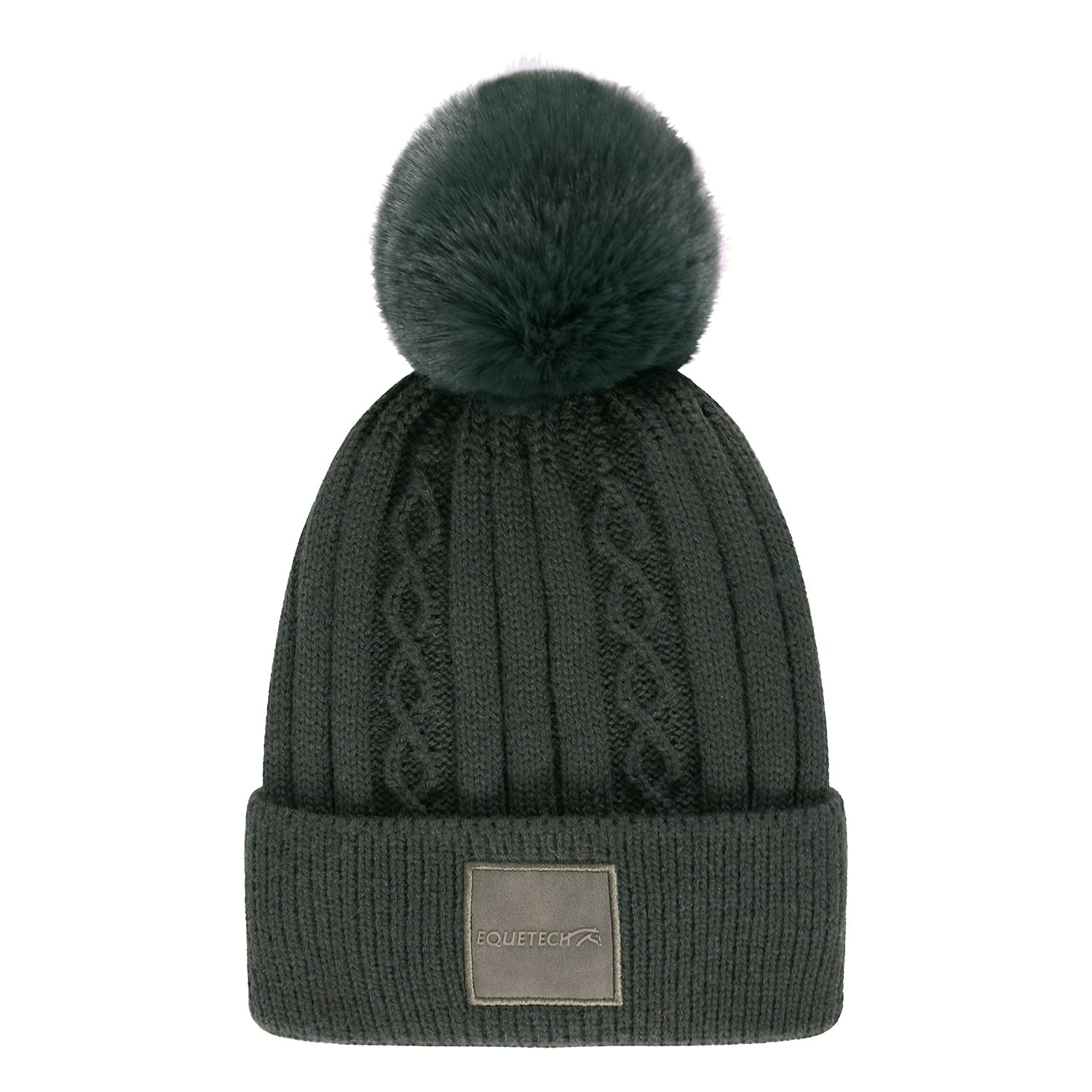 Reknit Cable Waterproof Knit Hat - Equetech