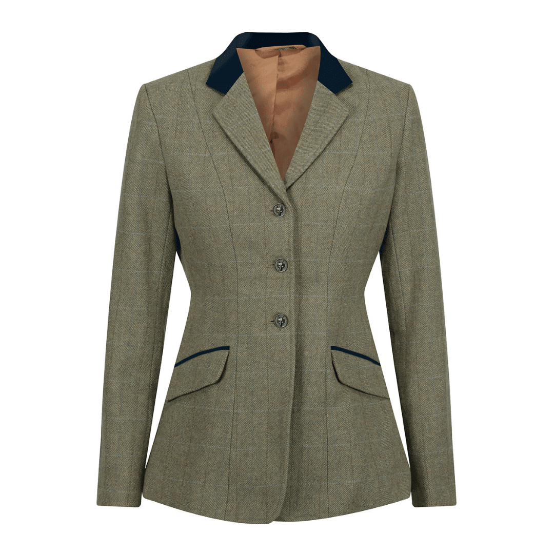 Thornborough Deluxe Tweed Riding Jacket - Equetech