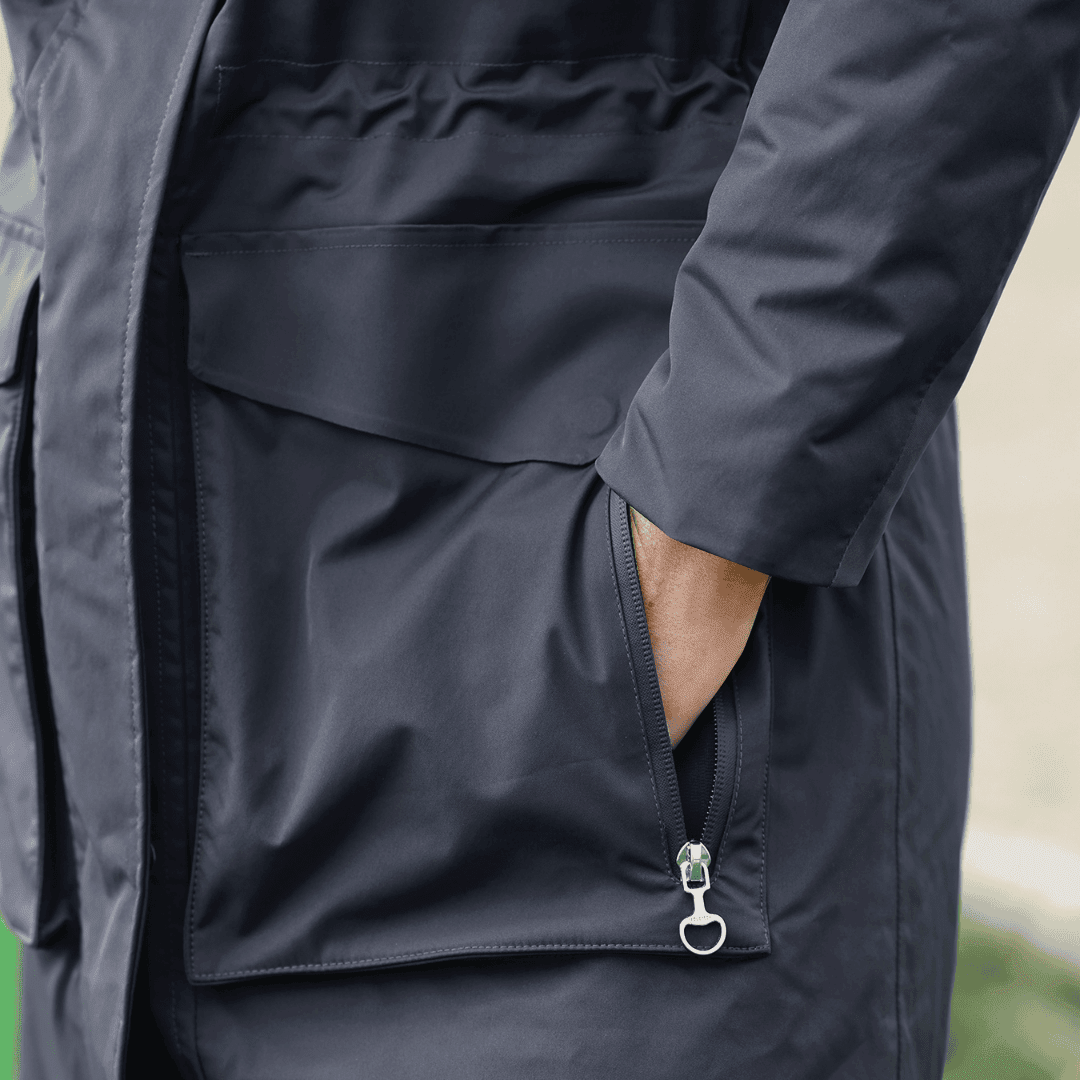 Utopia Luxe Long Waterproof Riding Coat - Equetech