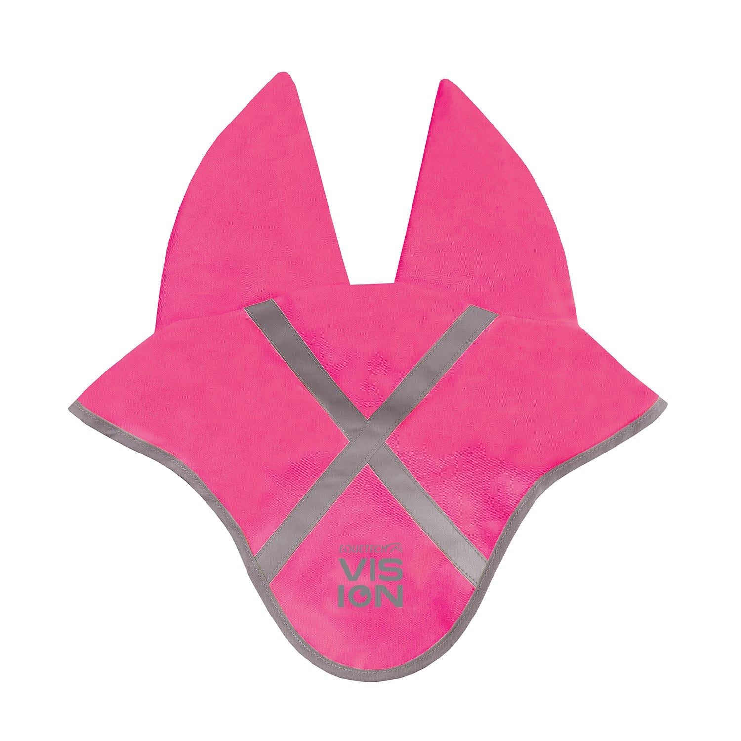 Equetech Hi-Vis Vision Acoustic Soundless Horse Ear Bonnet