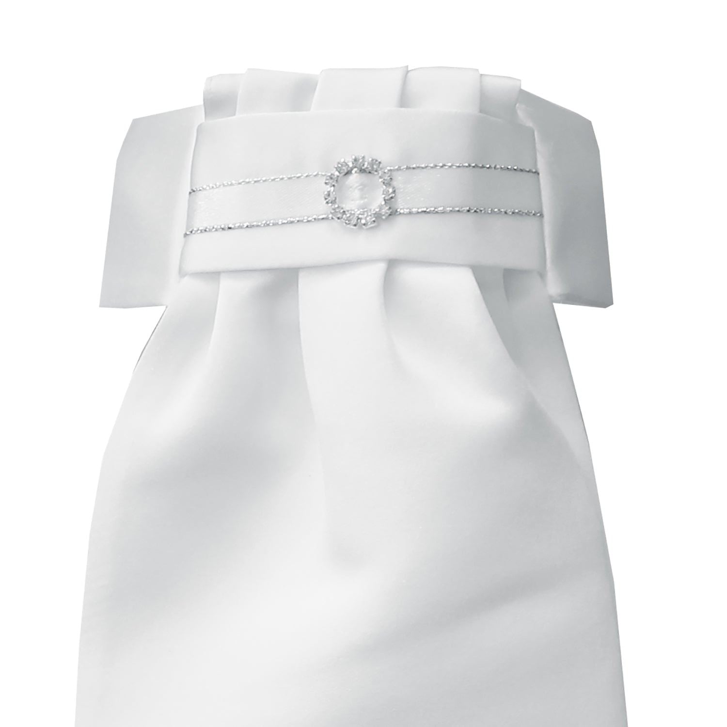 Diamanté Circle Deluxe Ready-Tied Stock