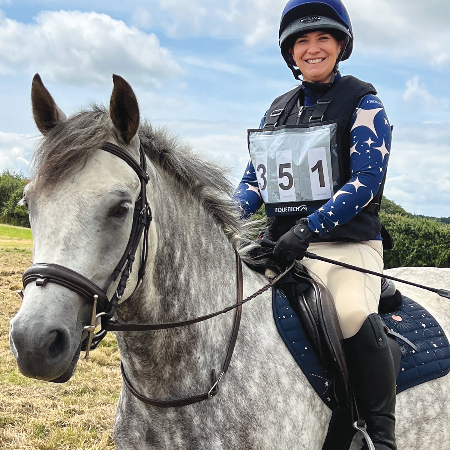 Equetech Eventing Cross Country Number Bib