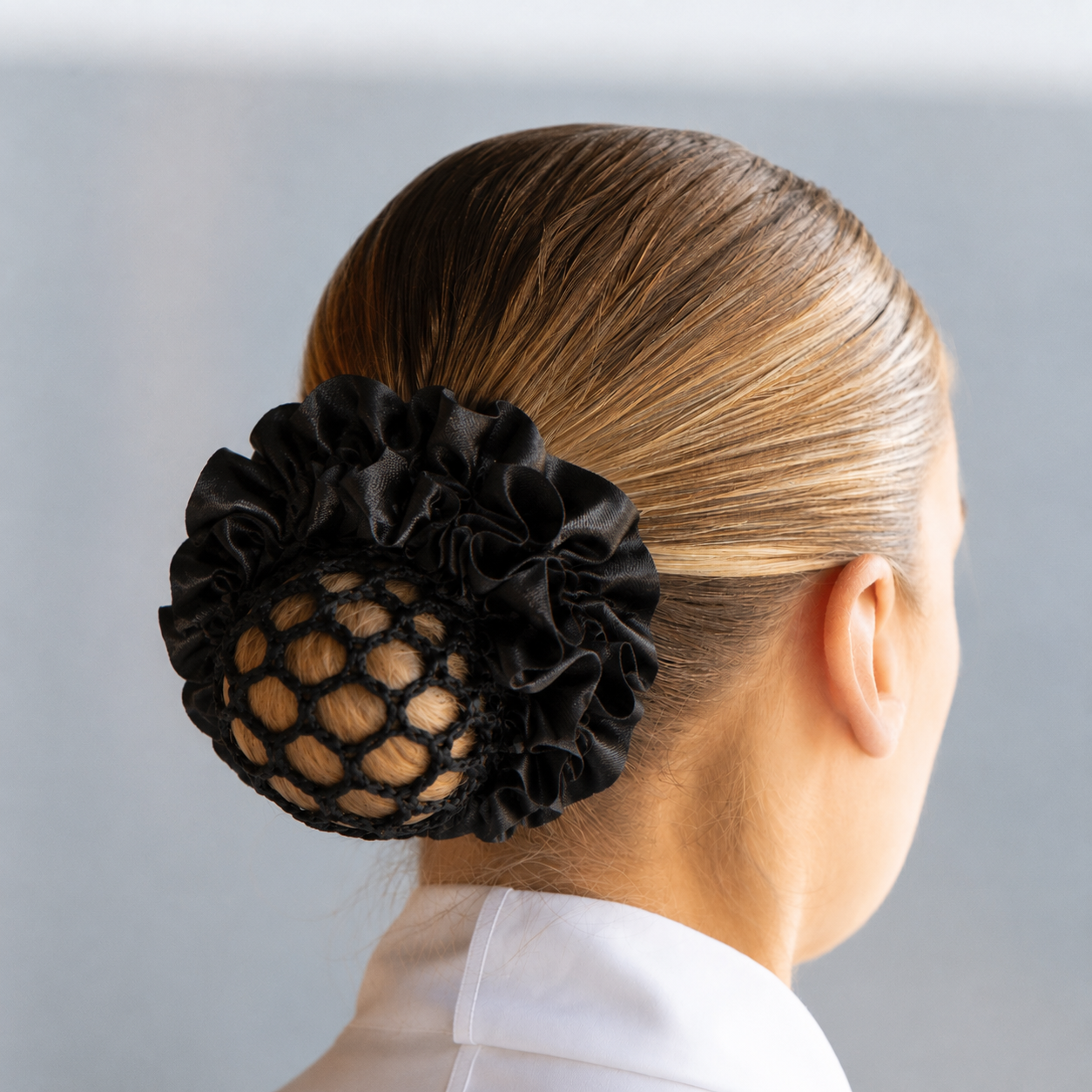 Equetech Crochet Bun Net - Black