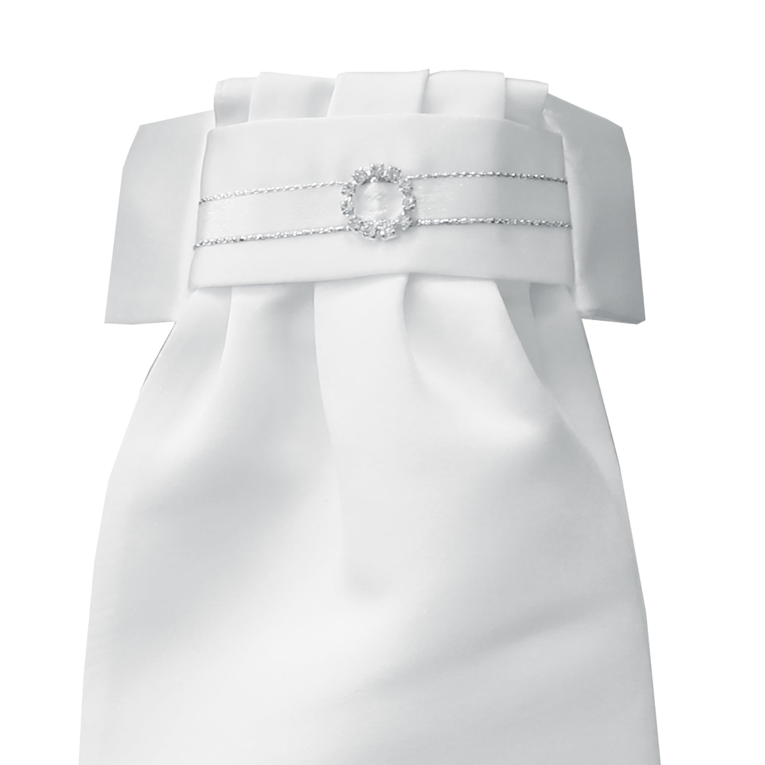 Equetech Diamanté Circle Deluxe Ready-Tied Stock
