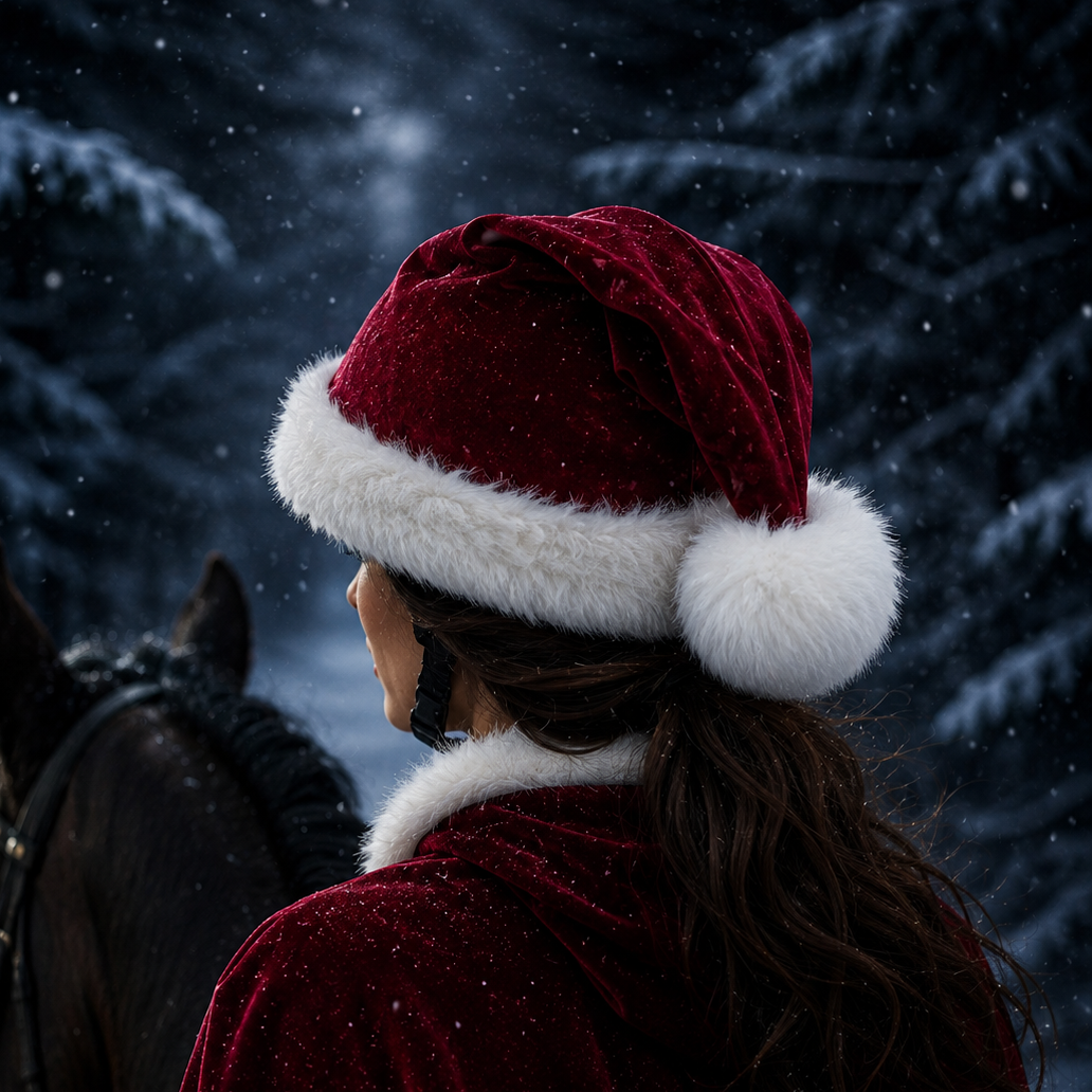 Equetech Deluxe Santa Hat Silk