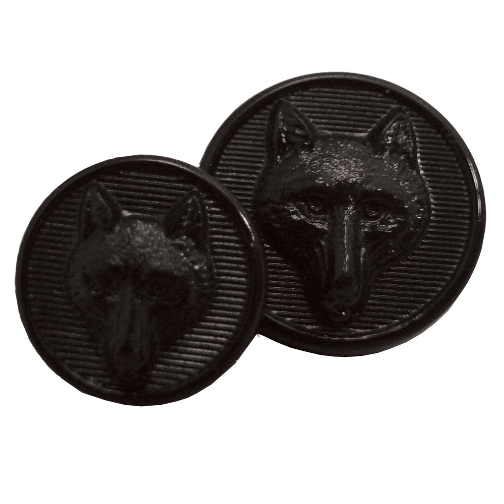 Equetech Foxhead Buttons Black