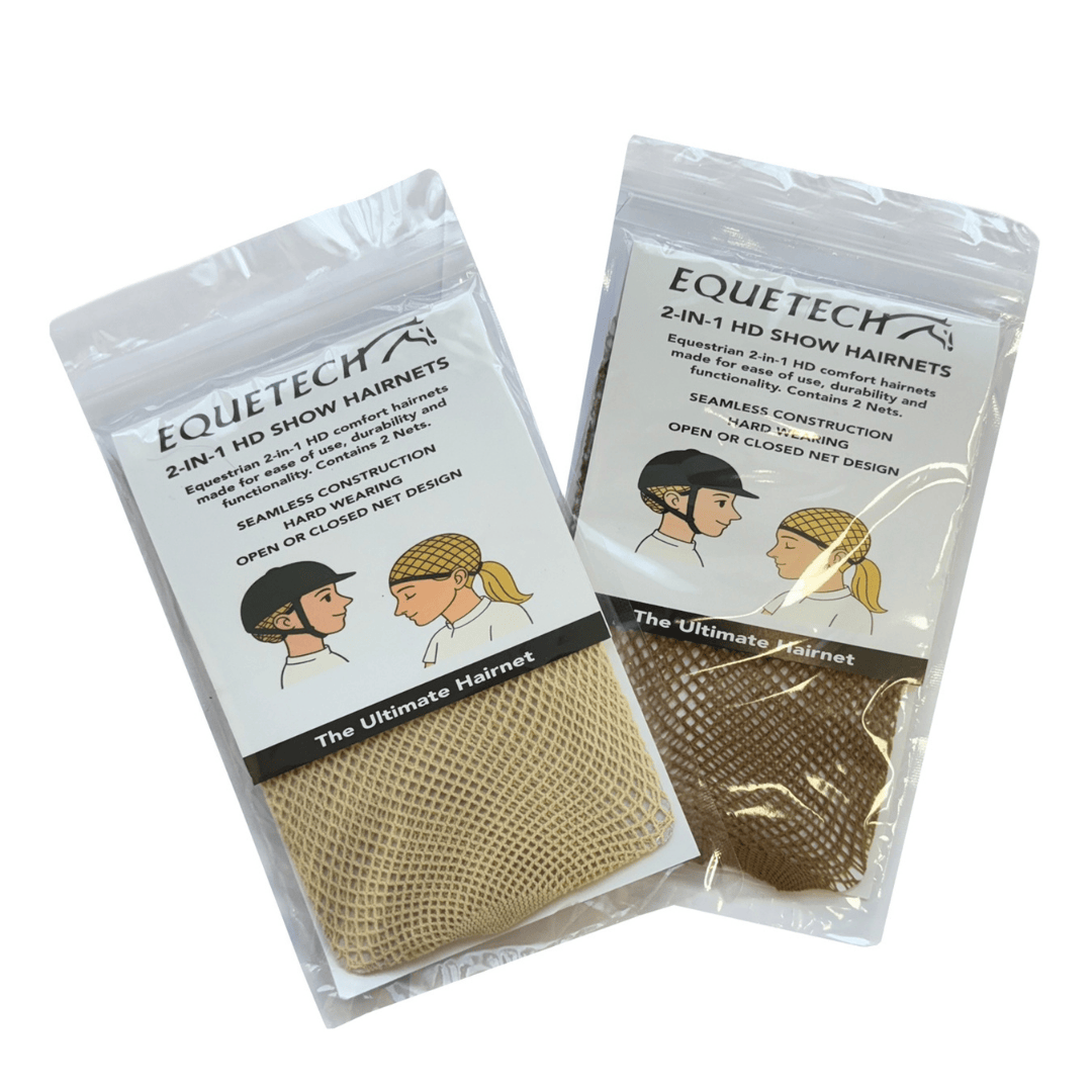 Equetech 2-In-1 HD Show Hairnets
