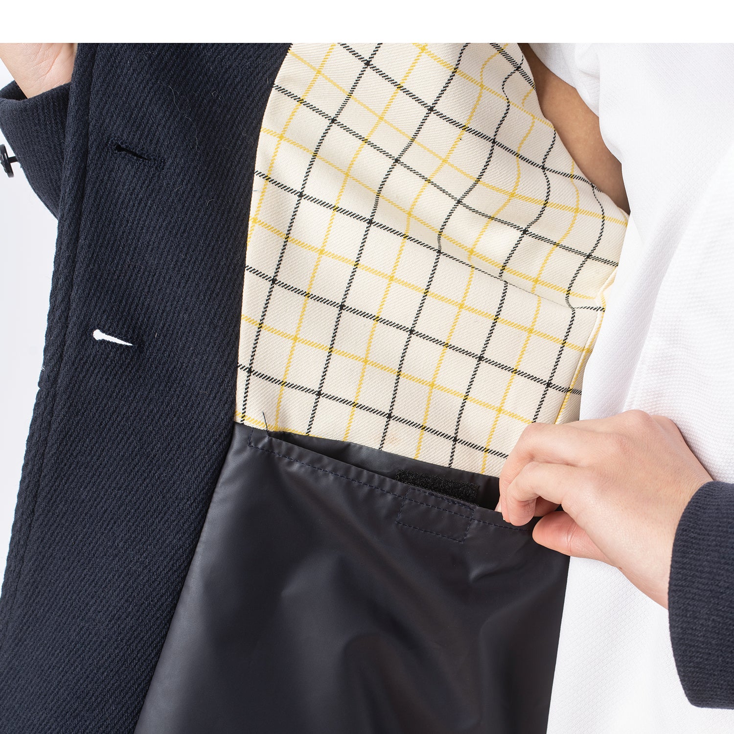 Equetech Ladies Hunt Wool Frock Coat Navy