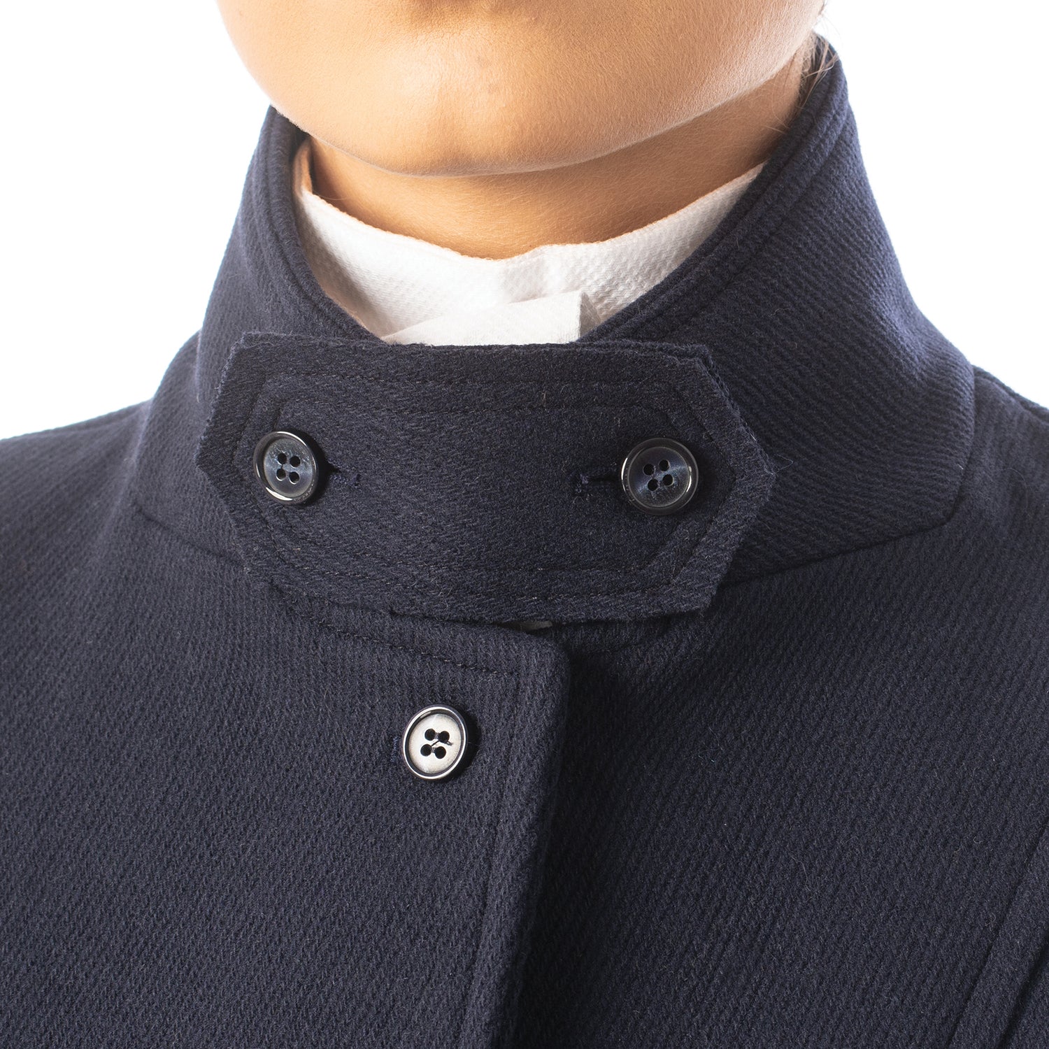 Equetech Ladies Hunt Wool Frock Coat Navy