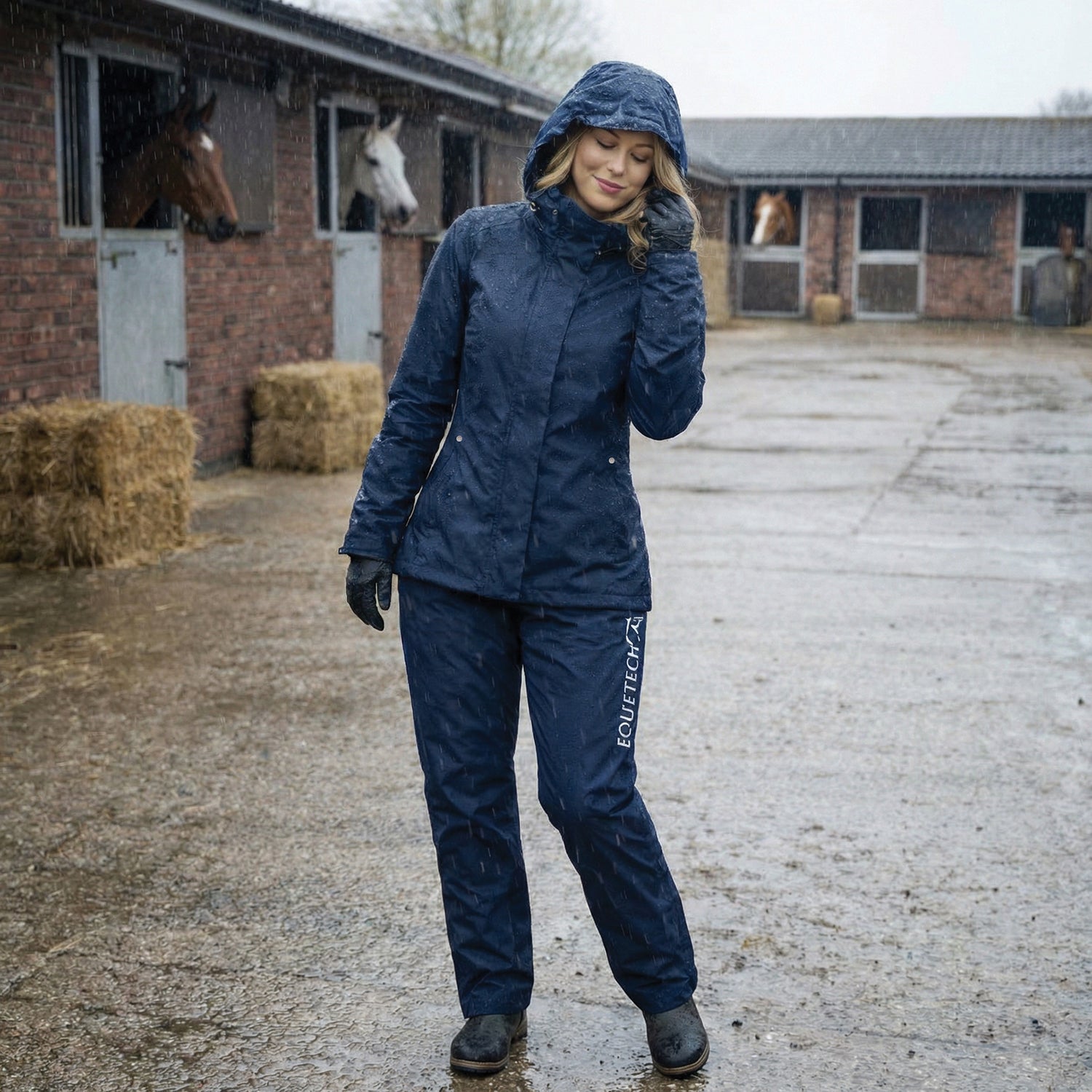 Equetech Imperial Deluxe Waterproof Hybrid Jacket