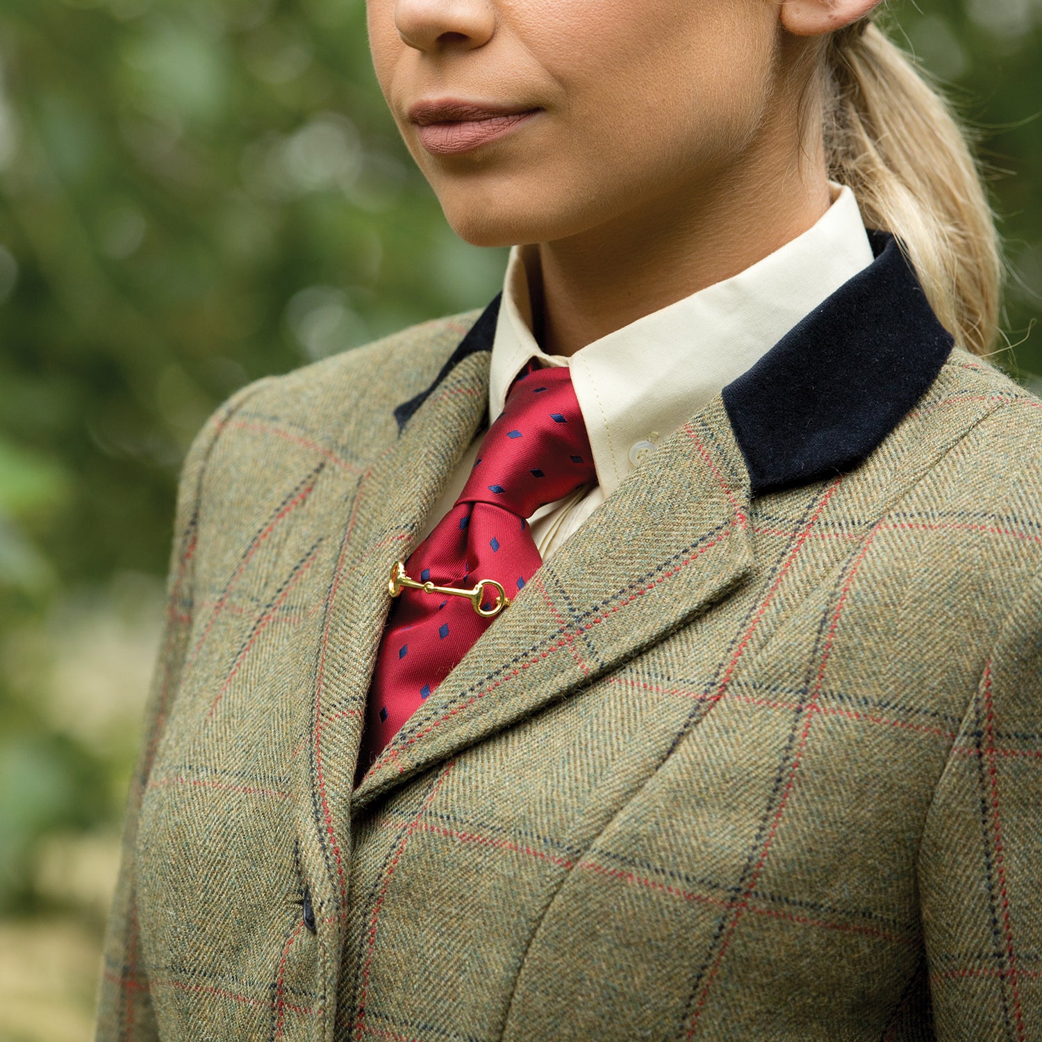 Equetech Launton Deluxe Tweed Riding Jacket