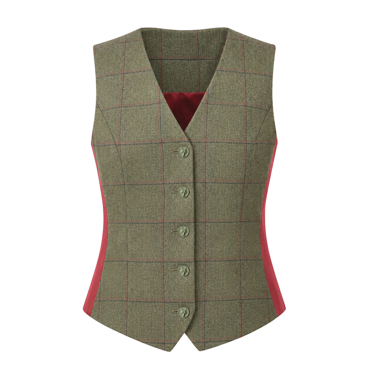 Equetech Launton Tweed Deluxe Waistcoat