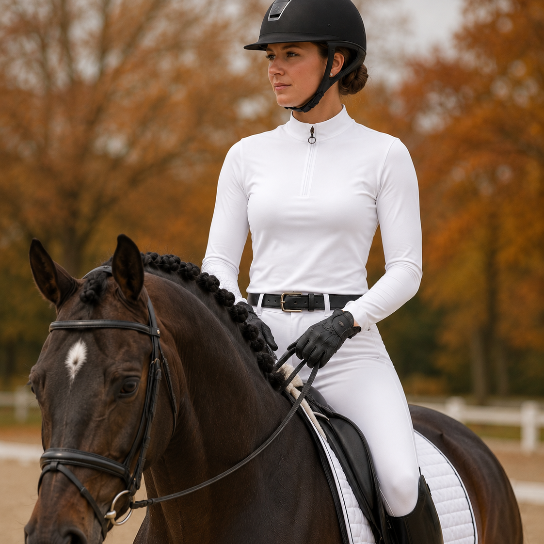 Equetech Ladies Thermal Winter Stock Shirt