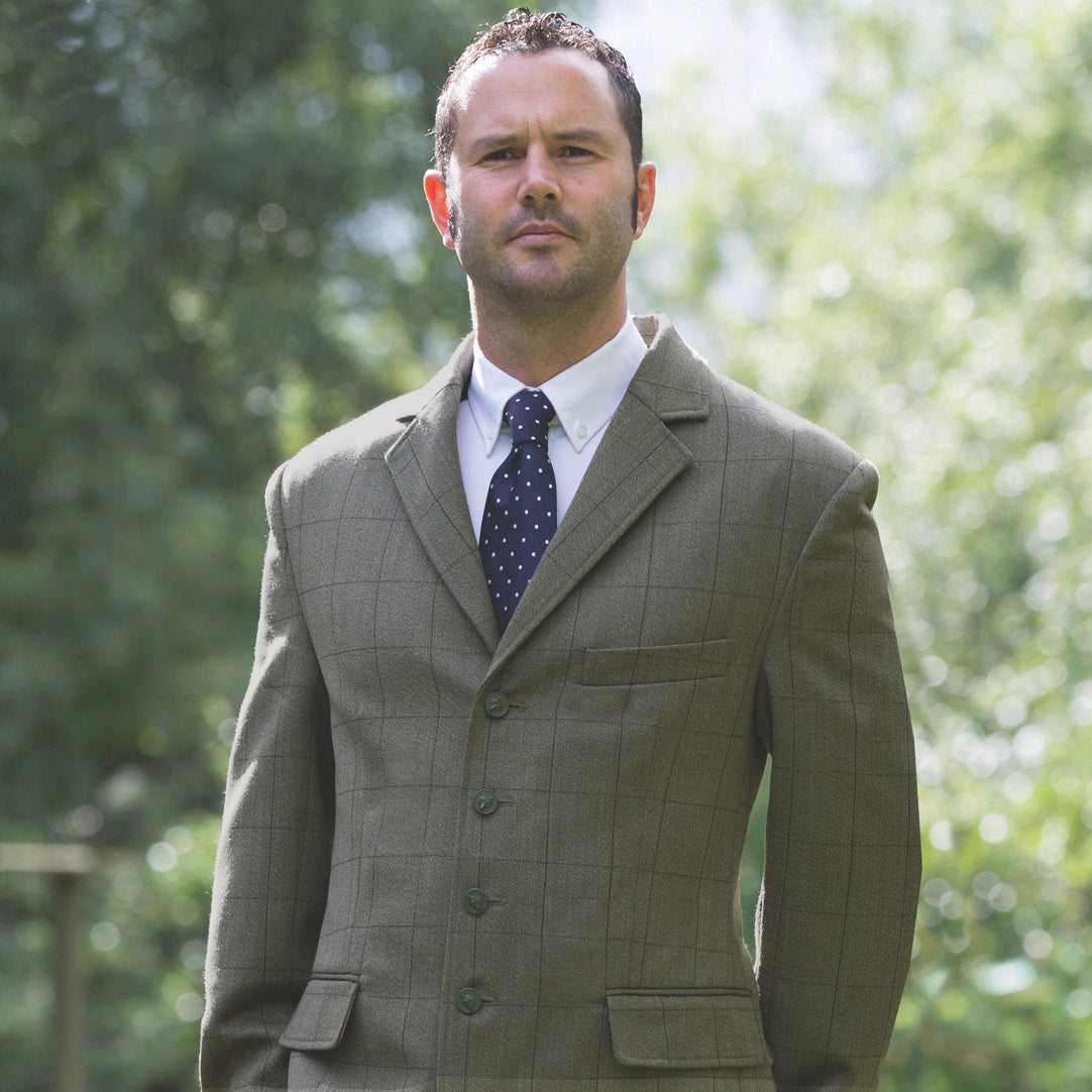 Mens Foxbury Tweed Riding Jacket