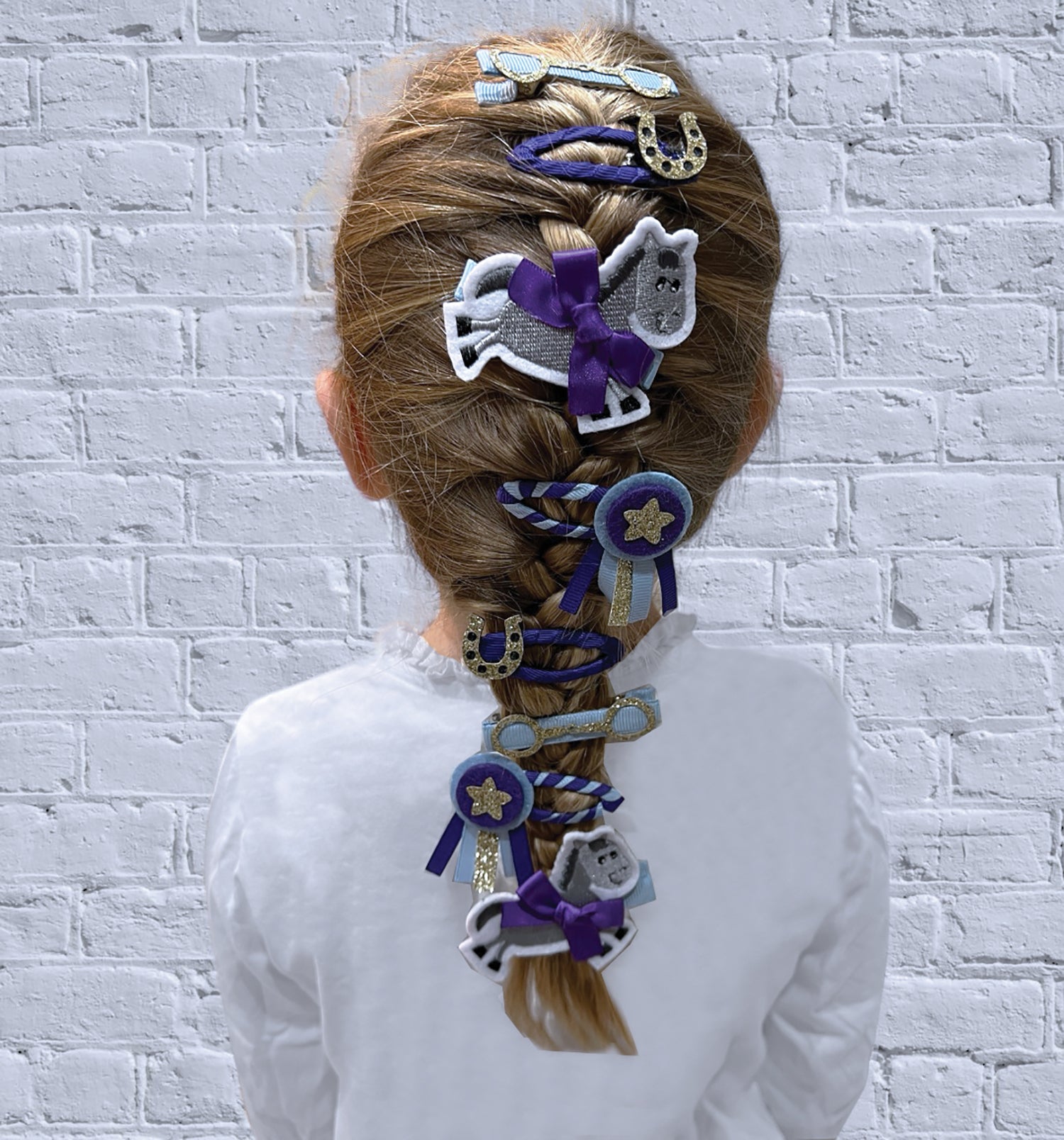 Equetech Gymkhana Luxury Hair Clips - Set Of 4