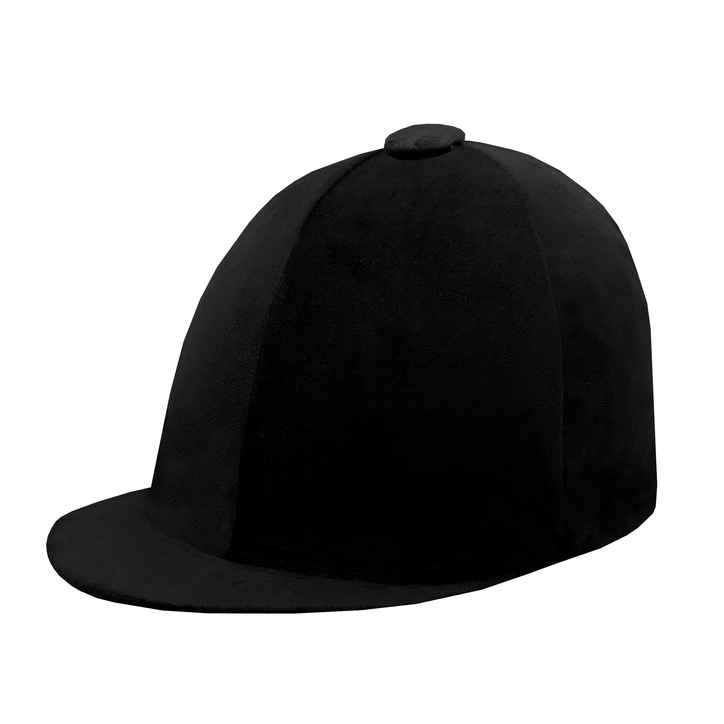 Equetech Premium Velvet Show Hat Silk Black