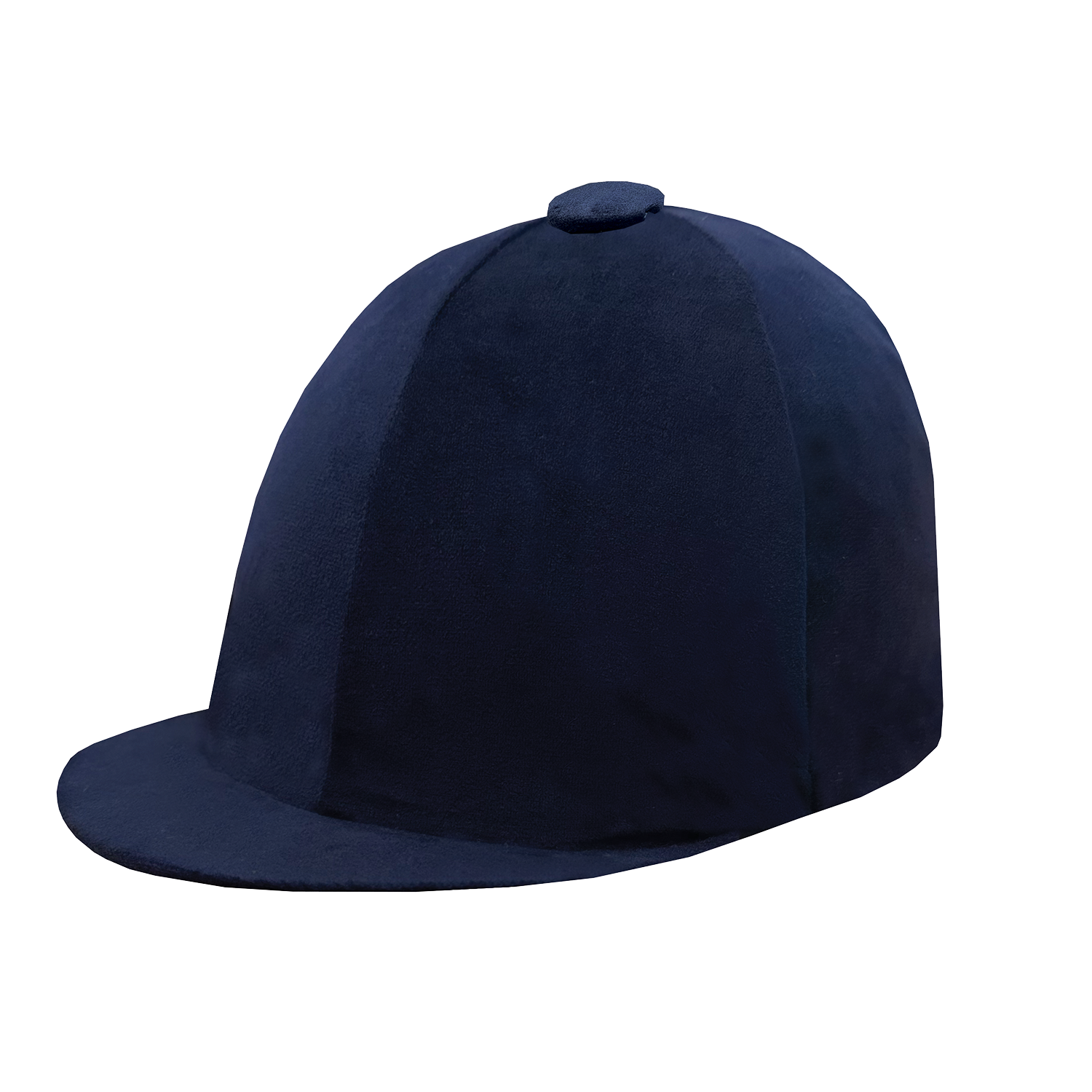 Equetech Premium Velvet Show Hat Silk Navy