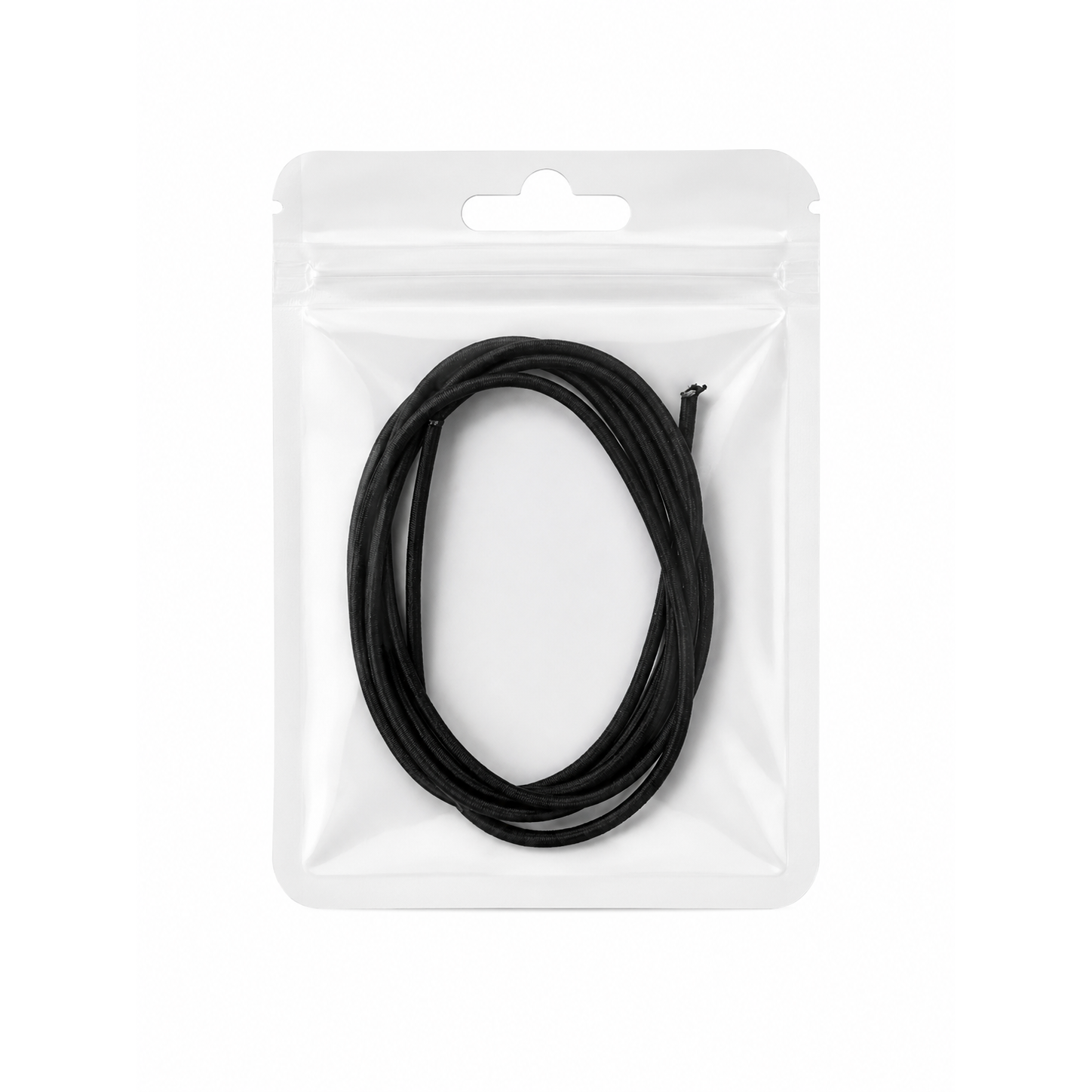 Equetech Elastic Replacement Boot Lace - 1m Black