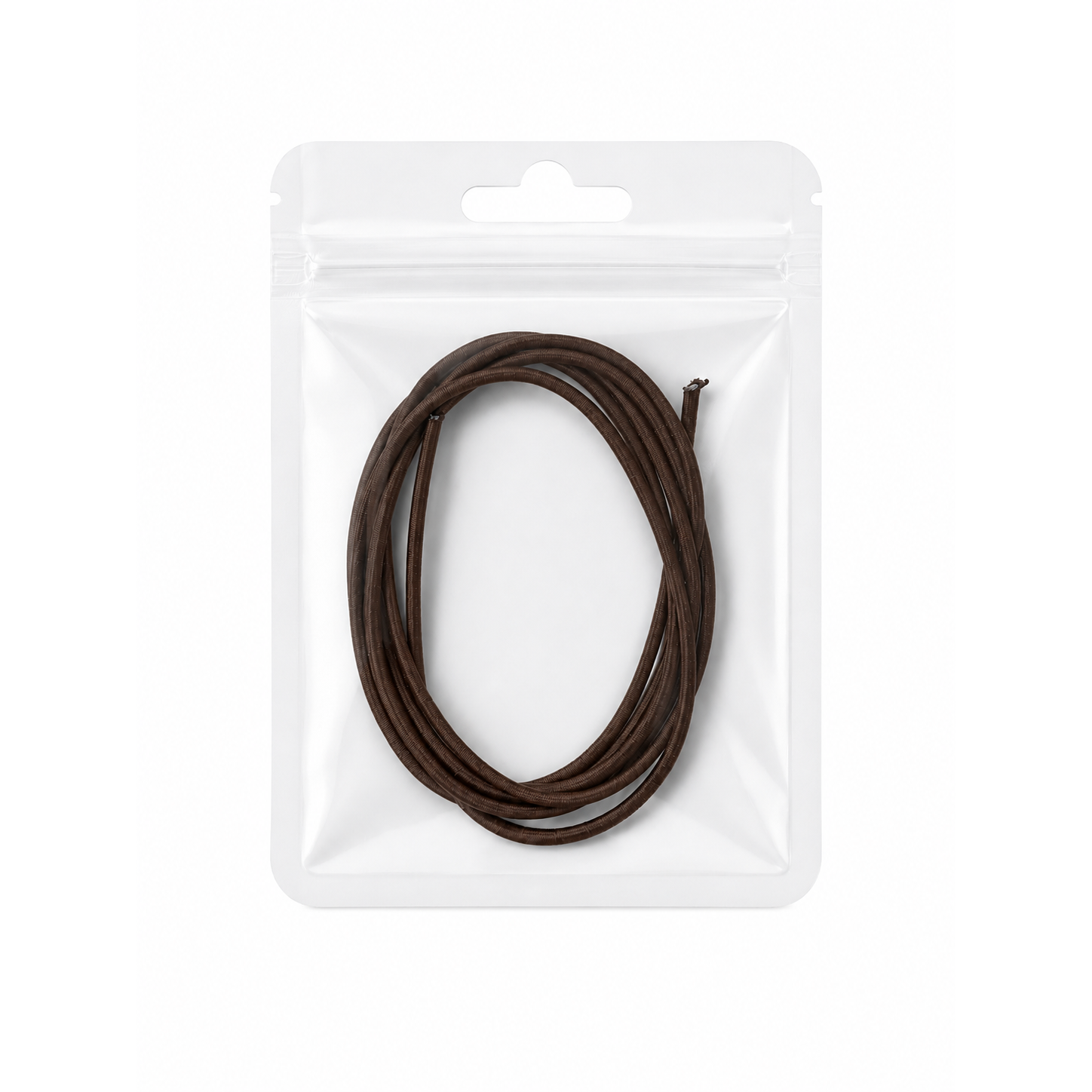 Equetech Elastic Replacement Boot Lace - 1m Brown
