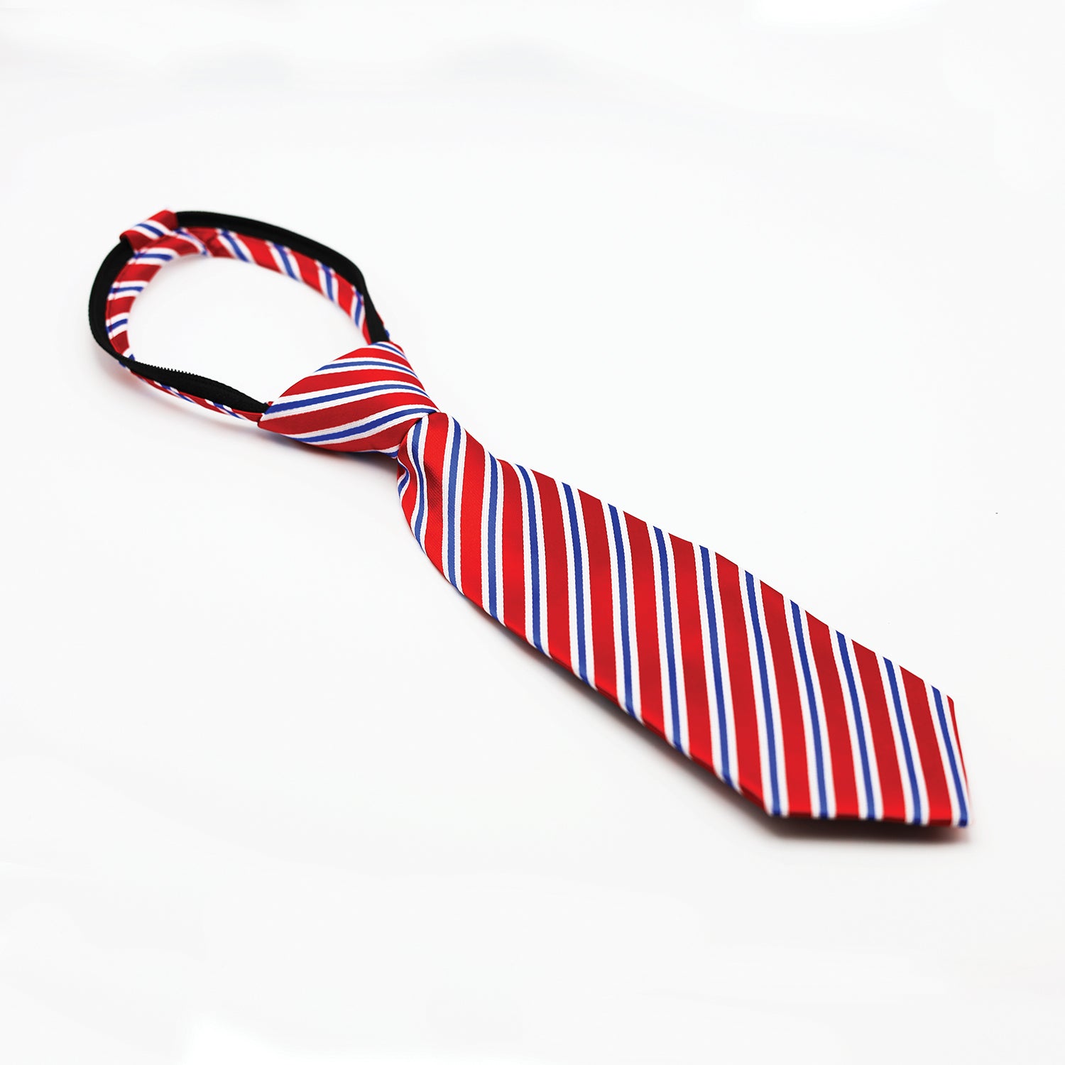 Regent Stripe Ready-Tied Show Tie - Junior