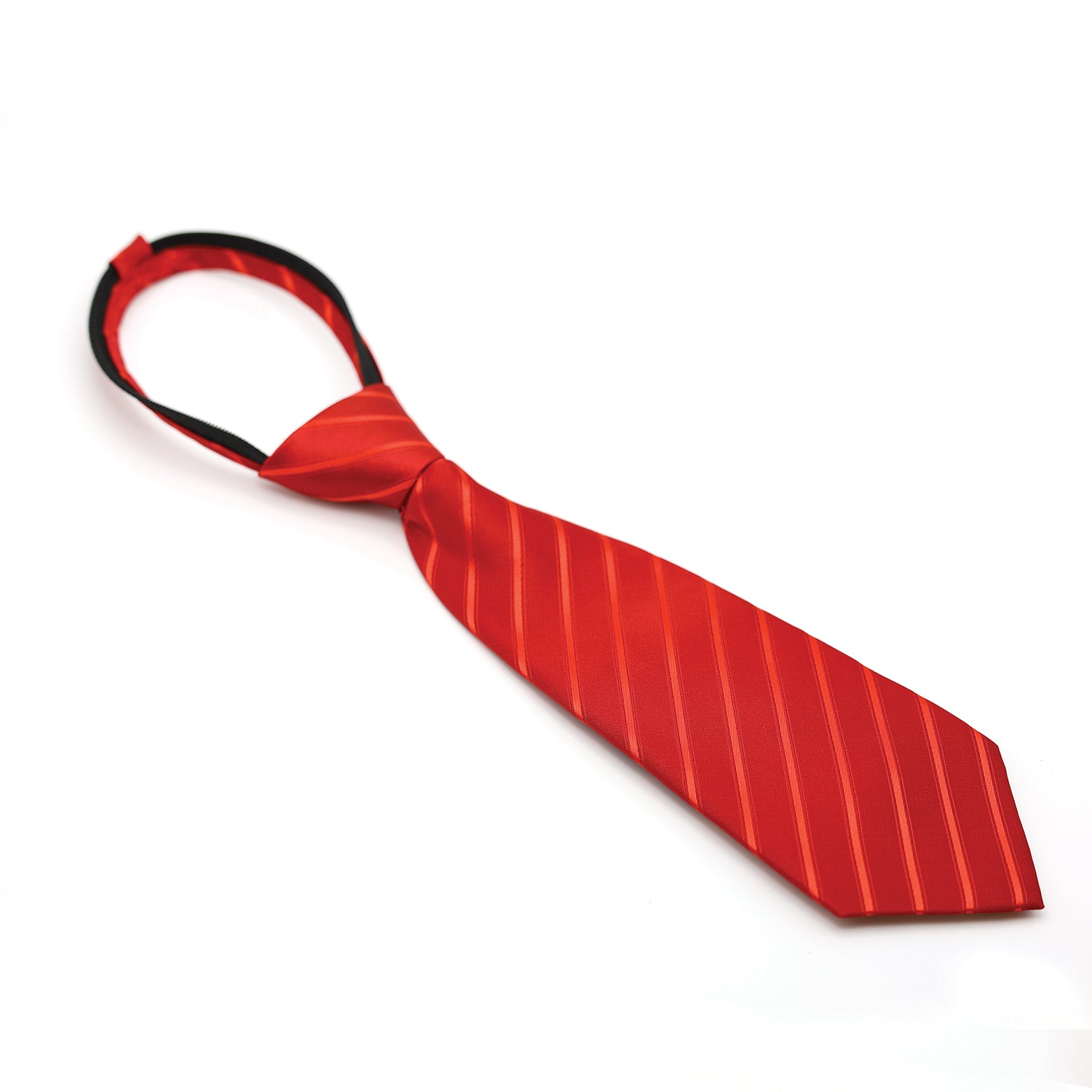 Equetech Luxury Red Ready-Tied Show Tie