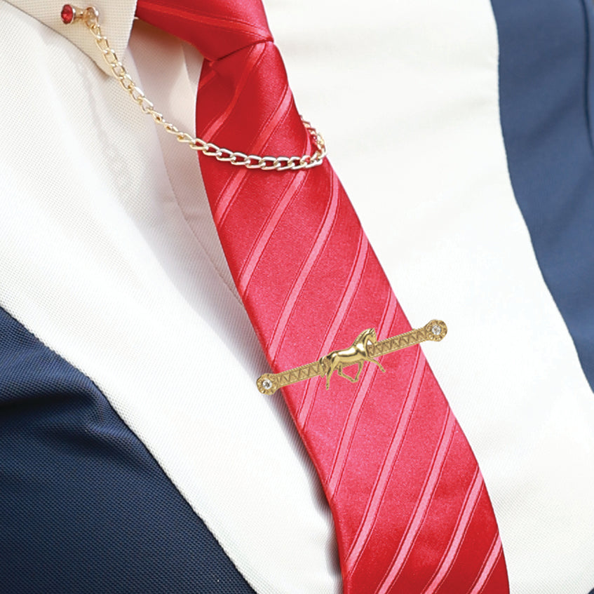 Equetech Showing Horse Tie / Stock Pin