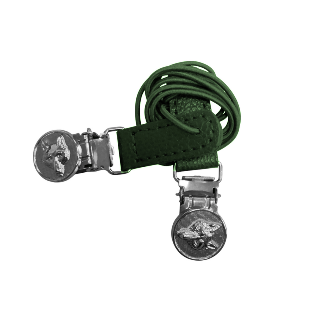 Equetech Showing Number Clips - Green