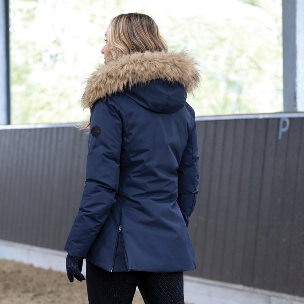 Equetech Stratus Waterproof Padded Jacket - Navy