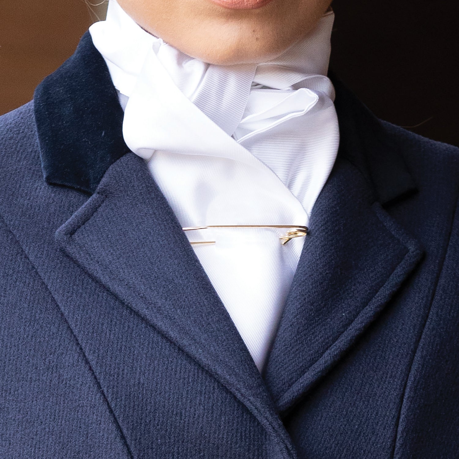 Traditional Plain Stock Pin Gold