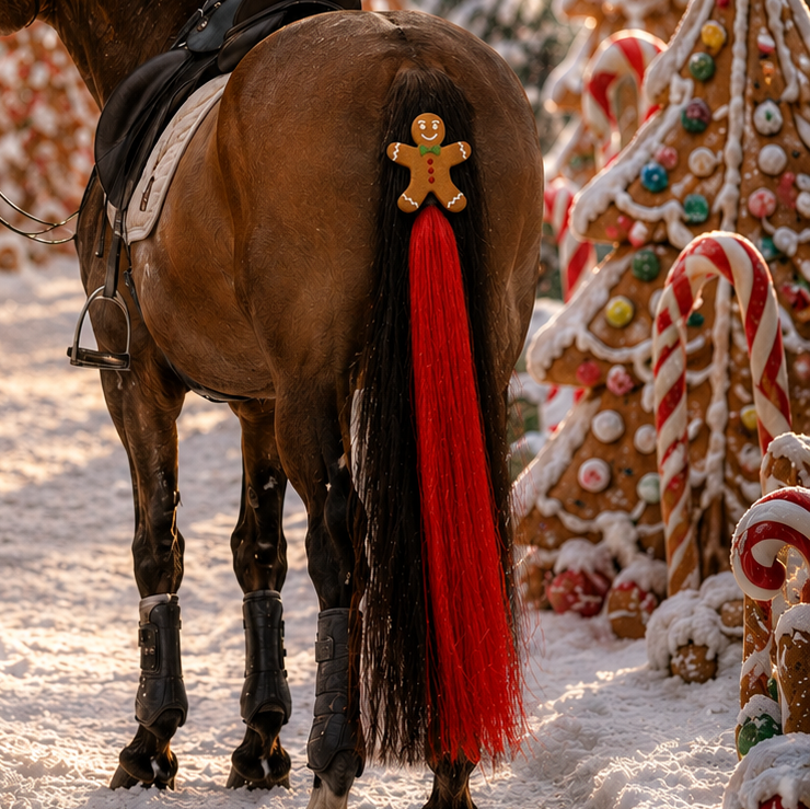 Equetech Gingerbread Man Tail Tassel