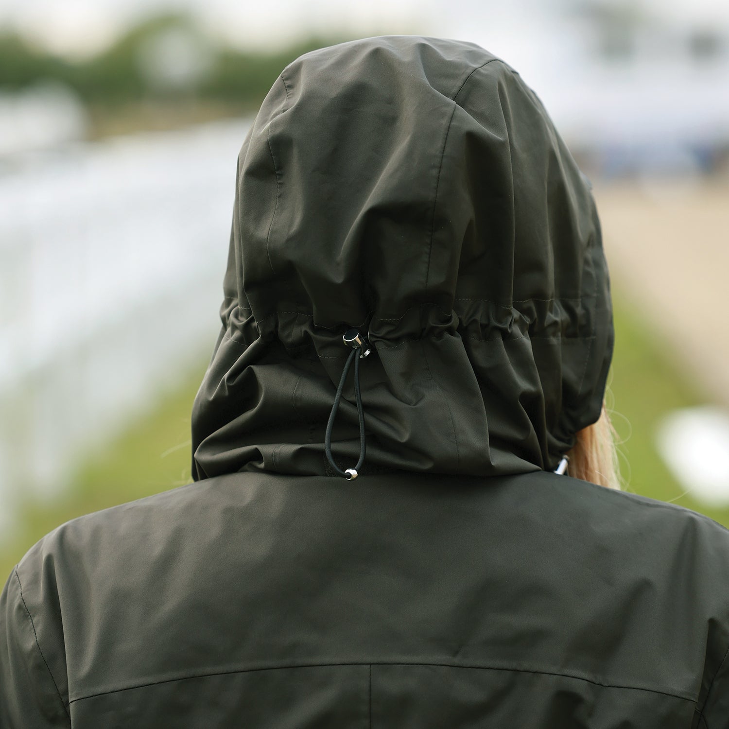 Equetech Utopia Luxe Long Waterproof Riding Coat - Alpine hood