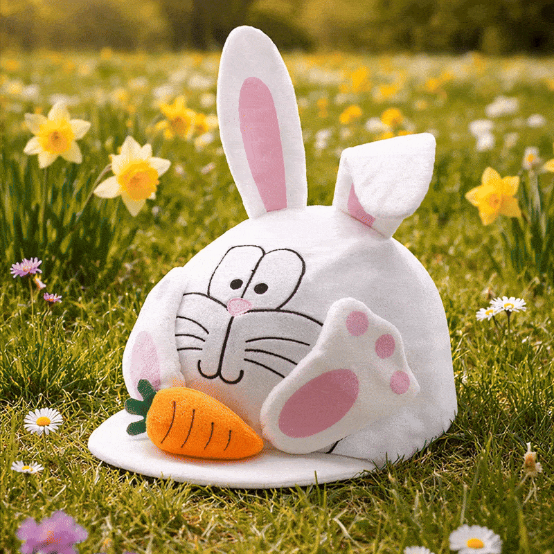 Equetech Hopper Bunny Posable Ears Hat Silk video