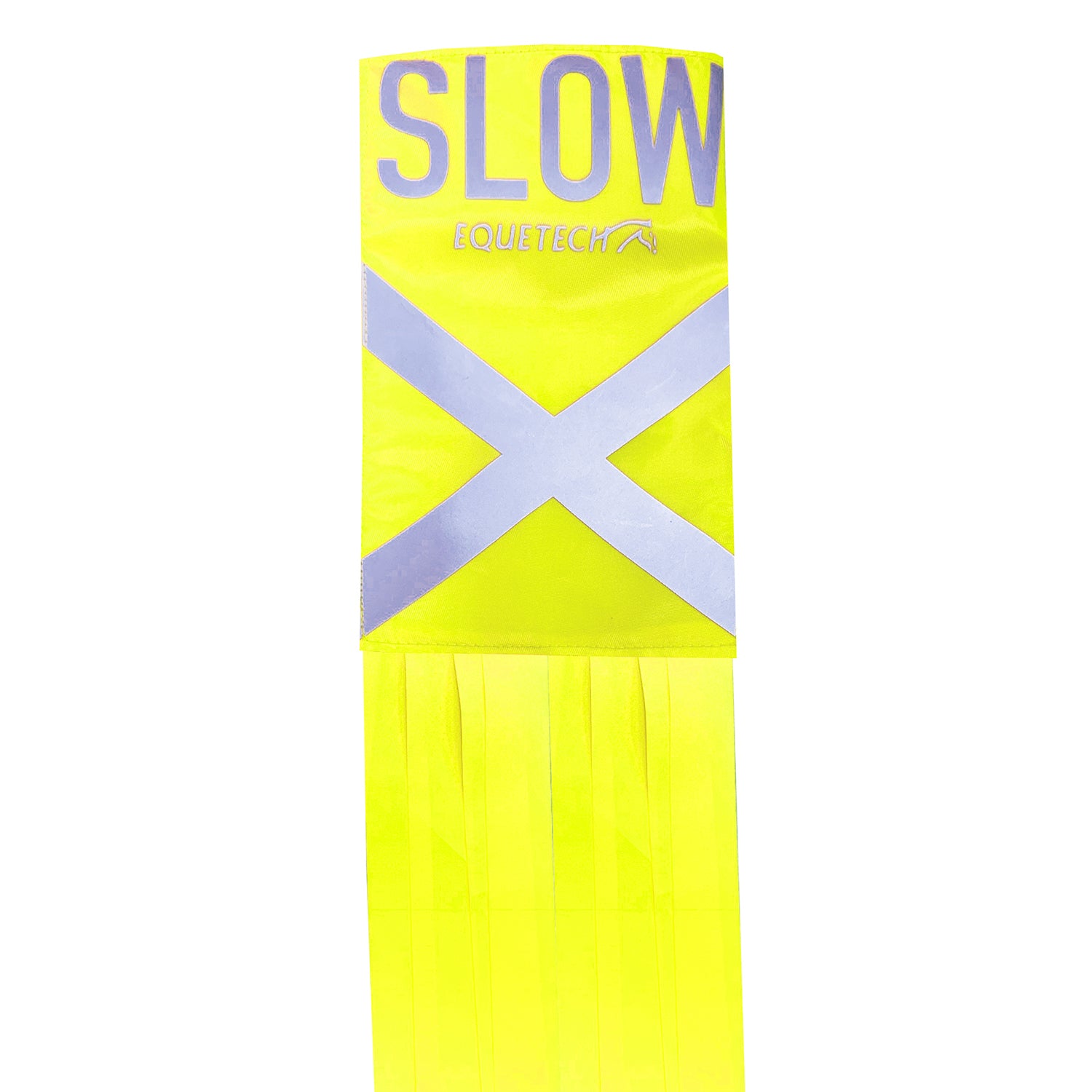 Equetech Hi-Vis Vision Horse Tail Tassels - Yellow