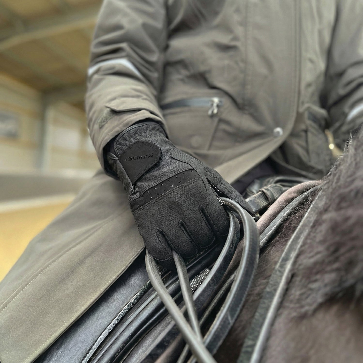 Equetech Winter Contact Grip Riding Gloves