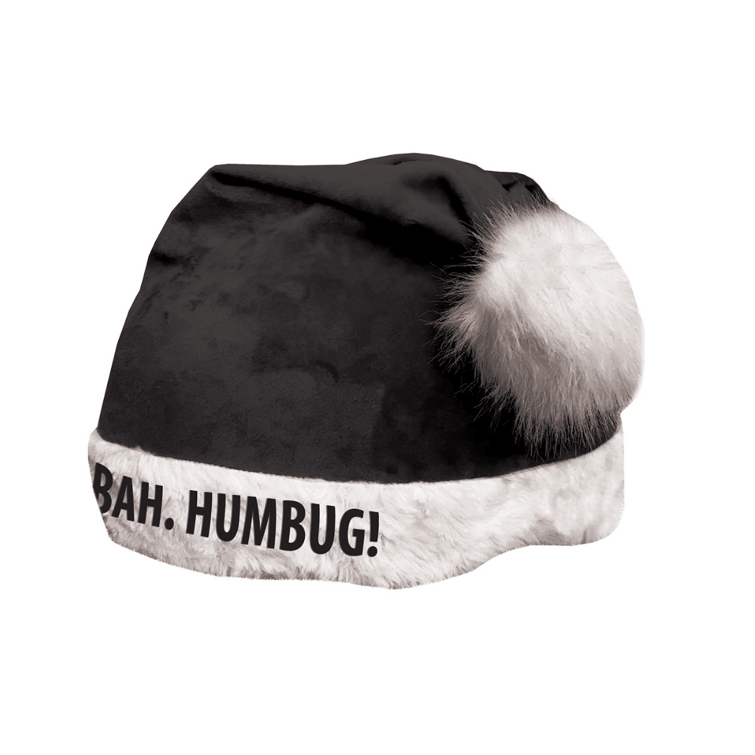 Bah Humbug Christmas Hat Silk - Equetech
