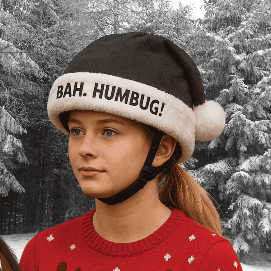 Bah Humbug Christmas Hat Silk - Equetech