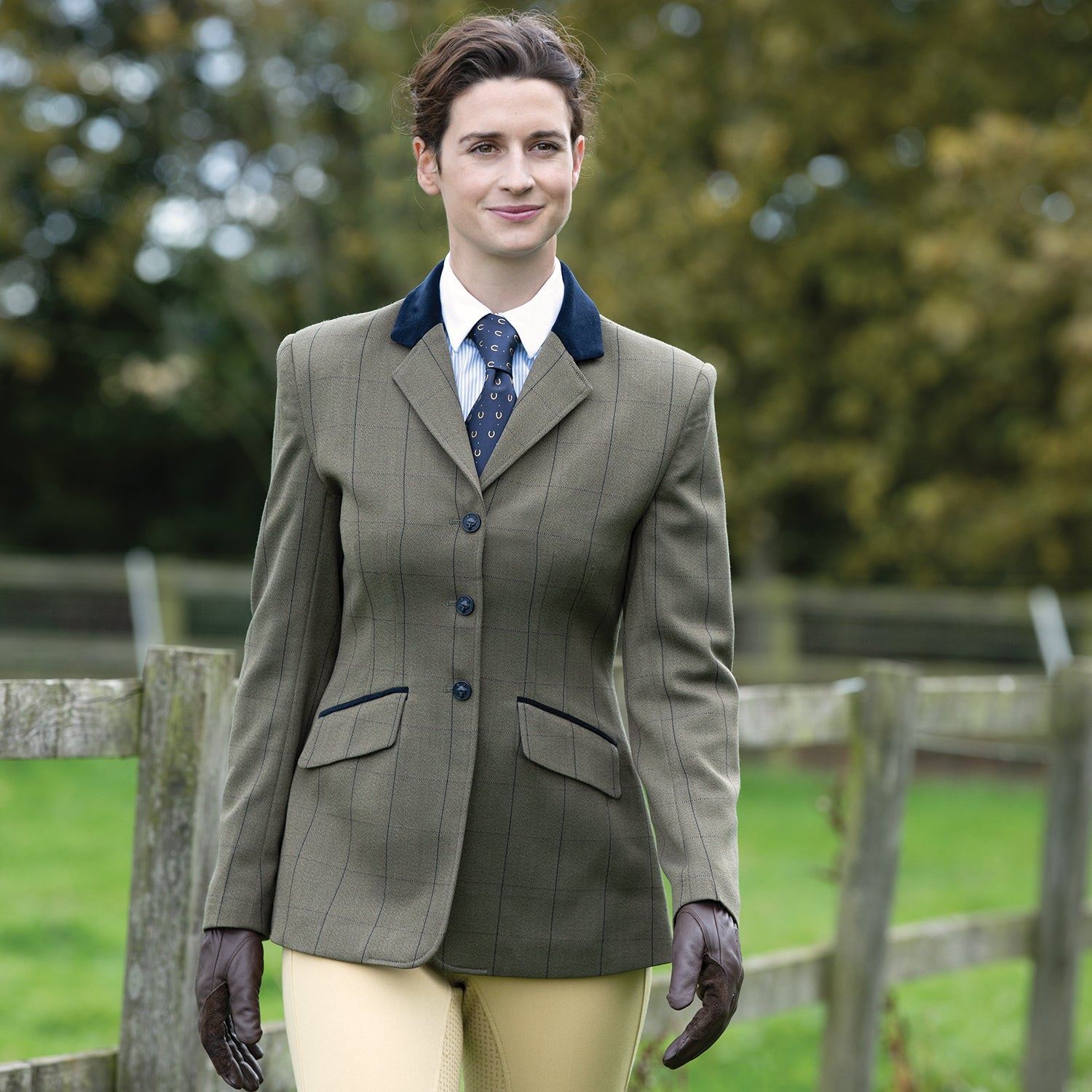 Bellingham Deluxe Stretch Tweed Riding Jacket - Equetech