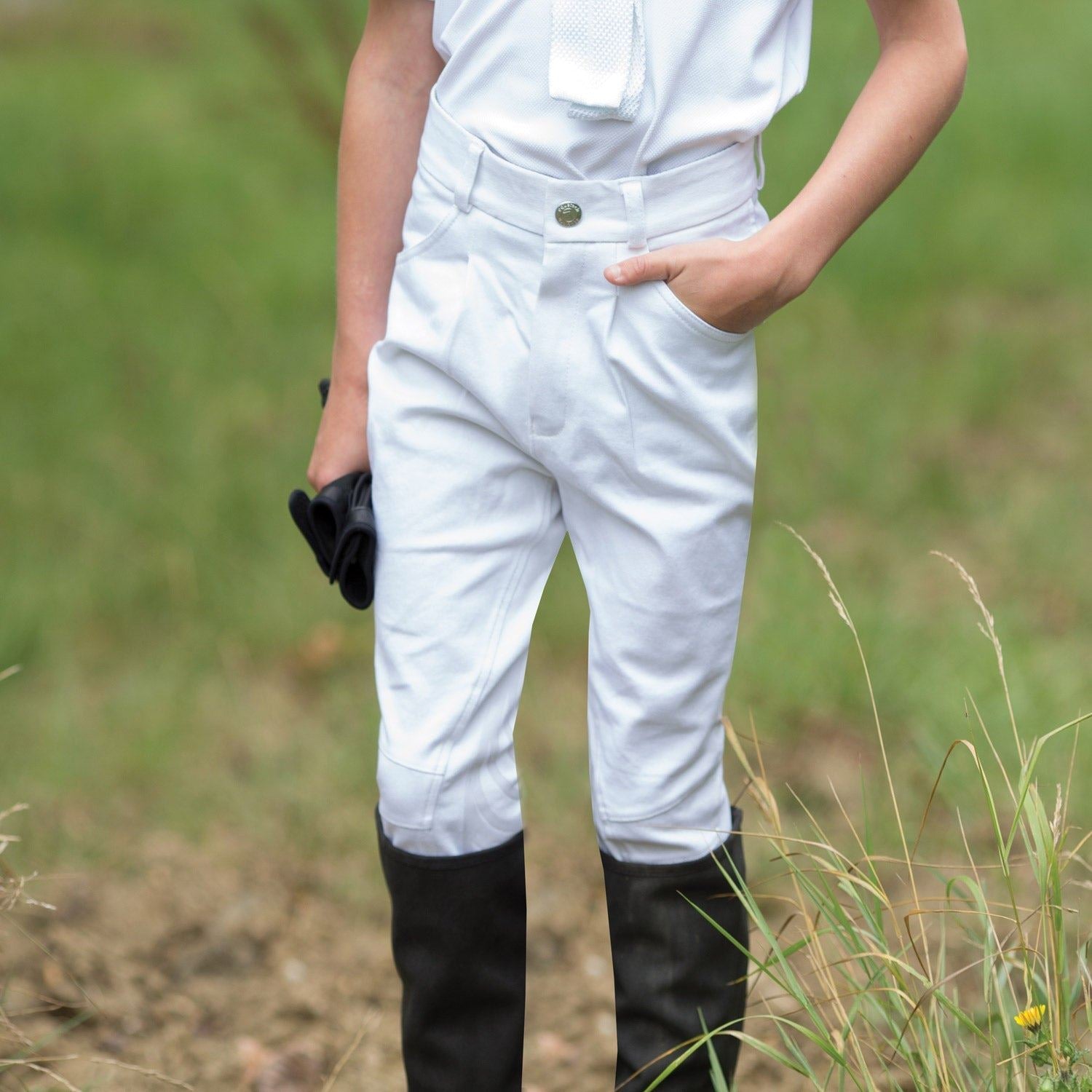 Boys Sports Breeches - Equetech