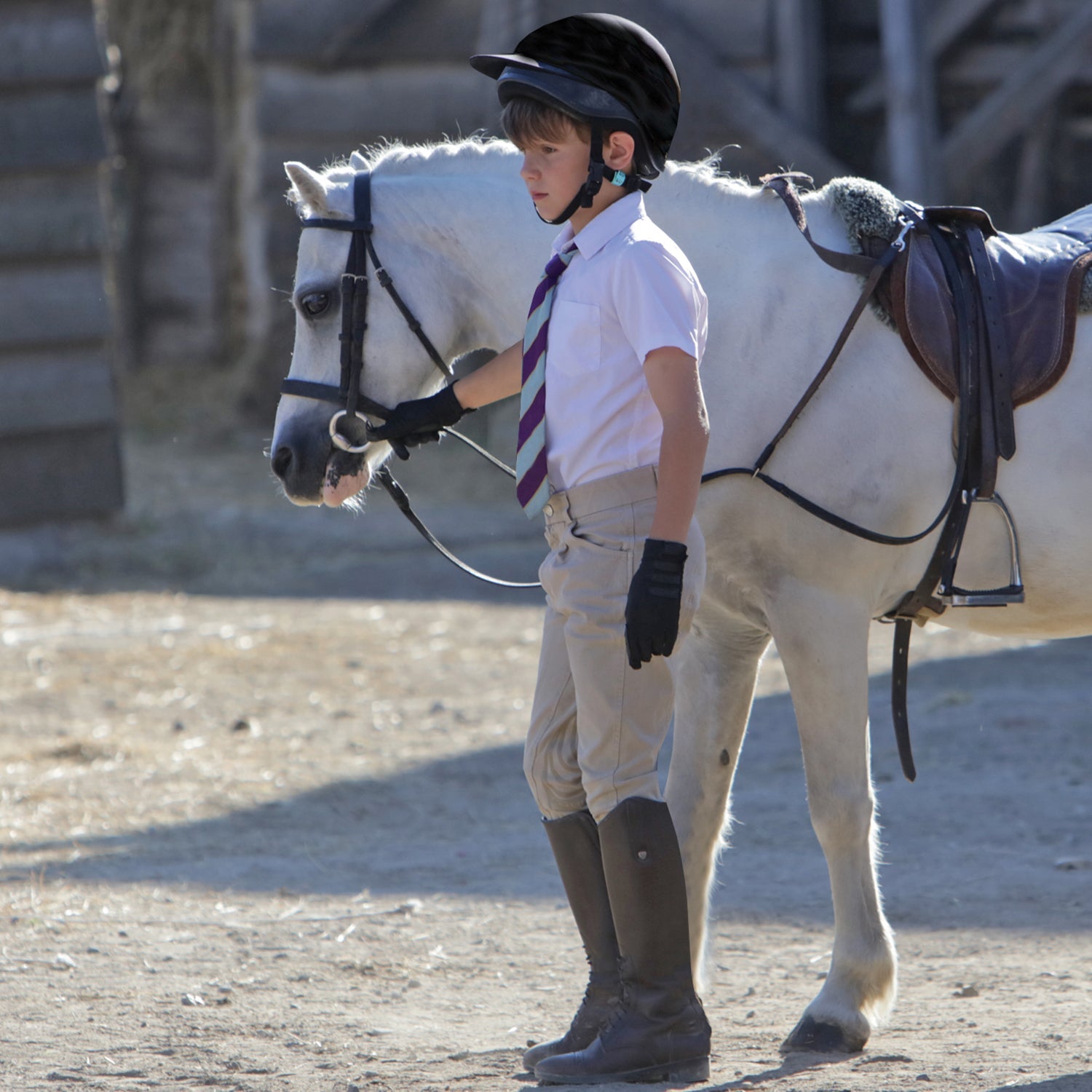 Boys Sports Breeches - Equetech