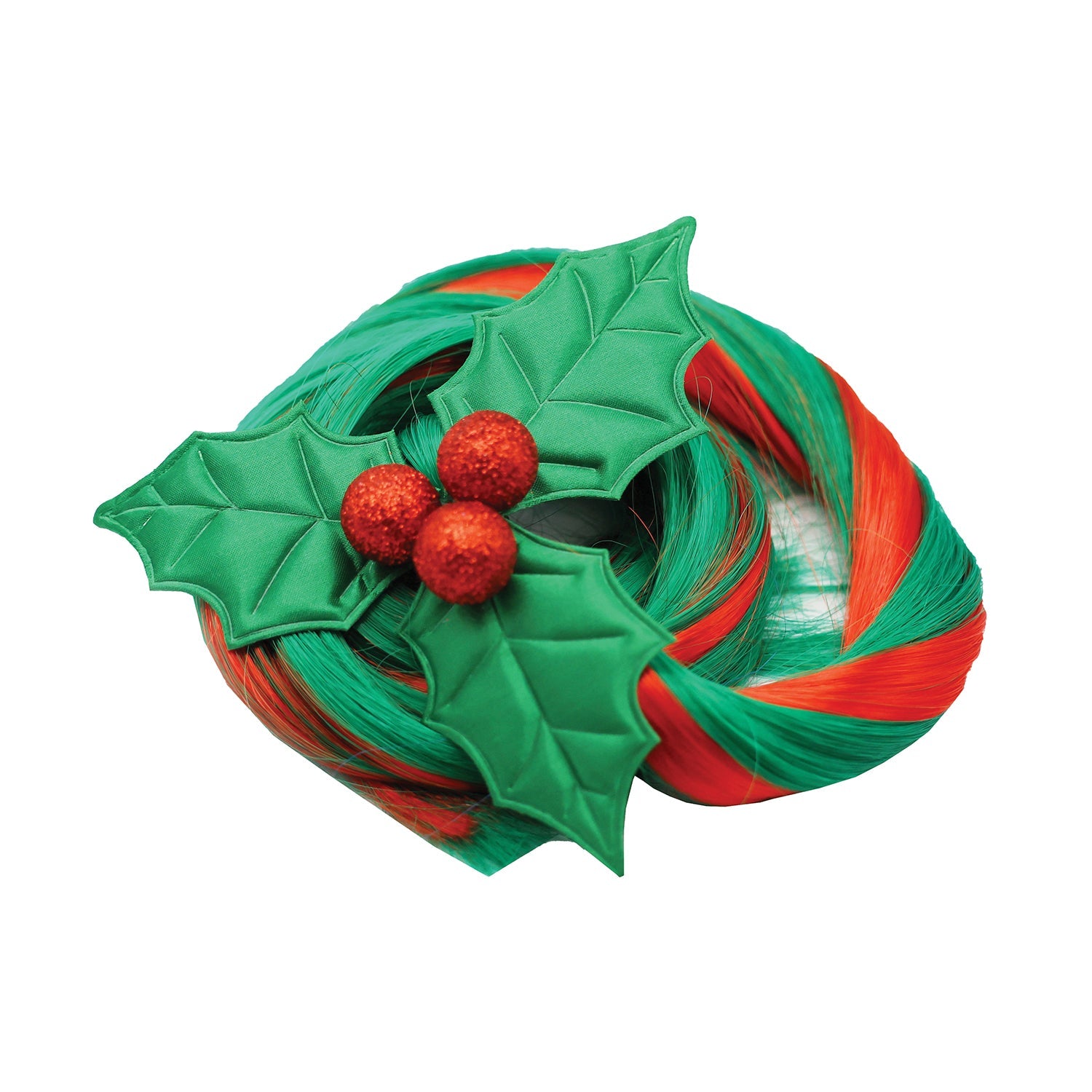 Christmas Holly Festive Christmas Tail Tassel - Equetech