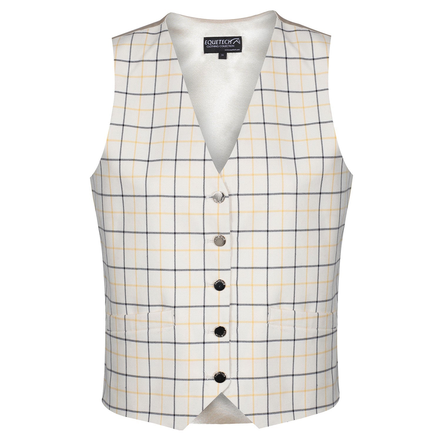 Classic Tattersall Check Waistcoat - Equetech