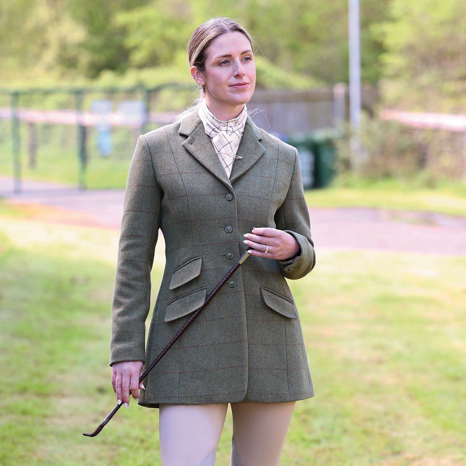Claydon Beaufort Tweed Riding Jacket - Equetech