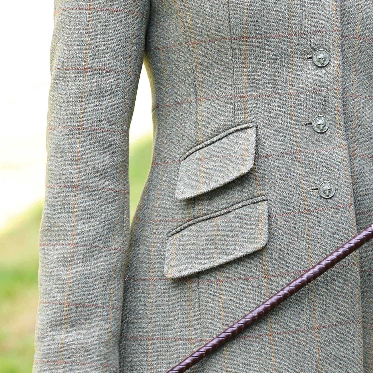 Claydon Beaufort Tweed Riding Jacket - Equetech