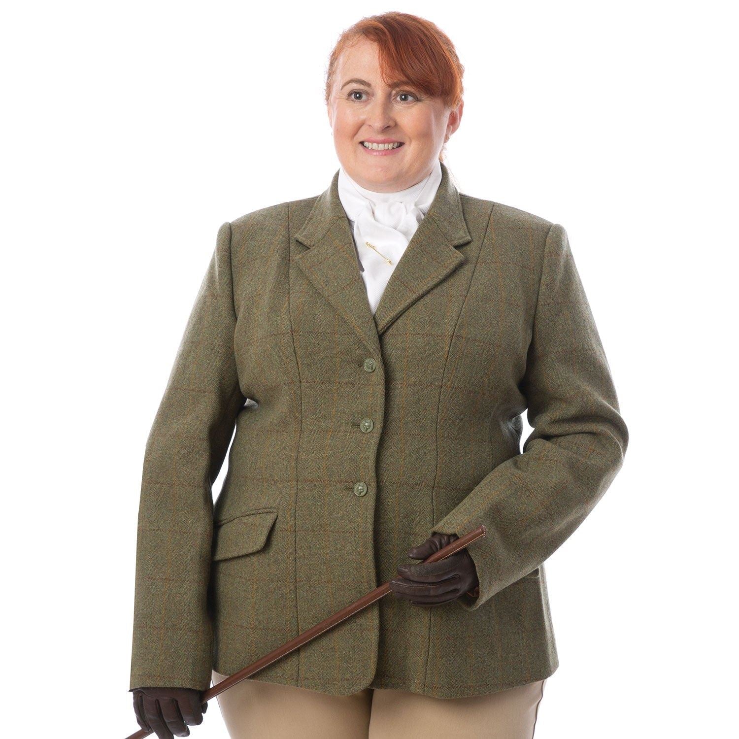 Claydon Tweed Riding Jacket - Equetech