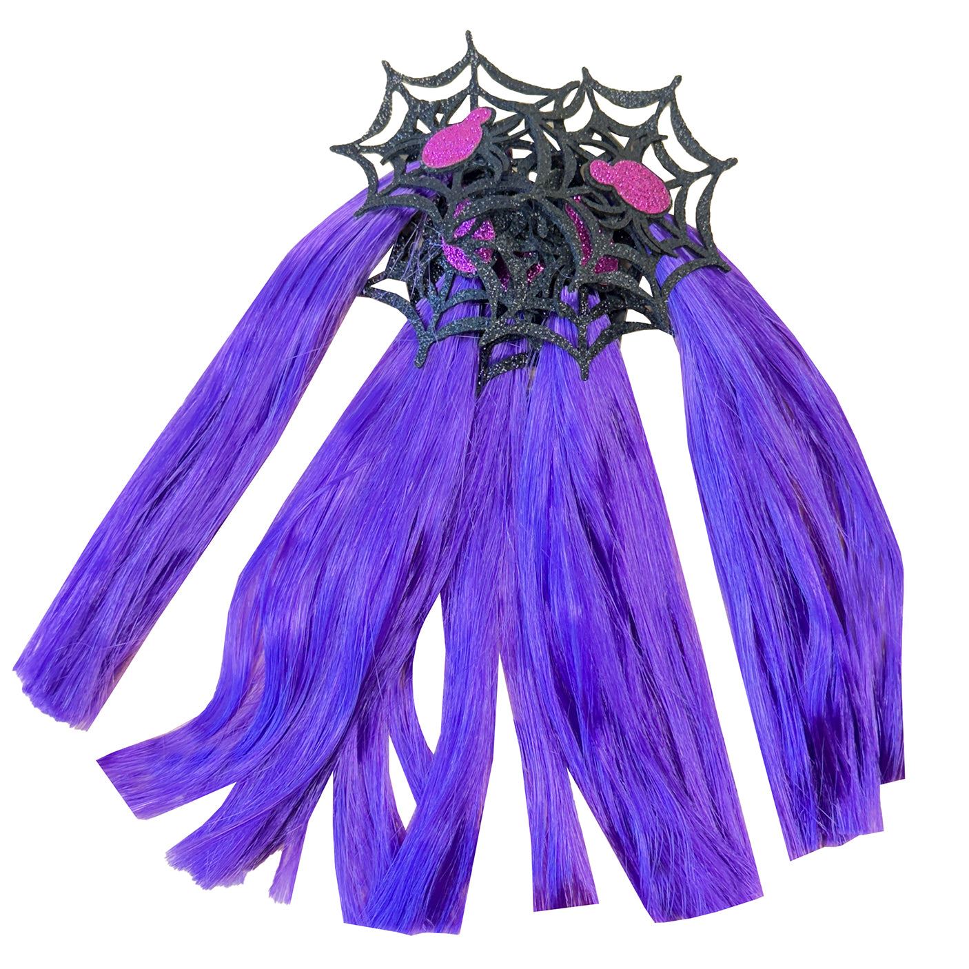 Cobweb Spider Halloween Horse Mane Tassels - Equetech