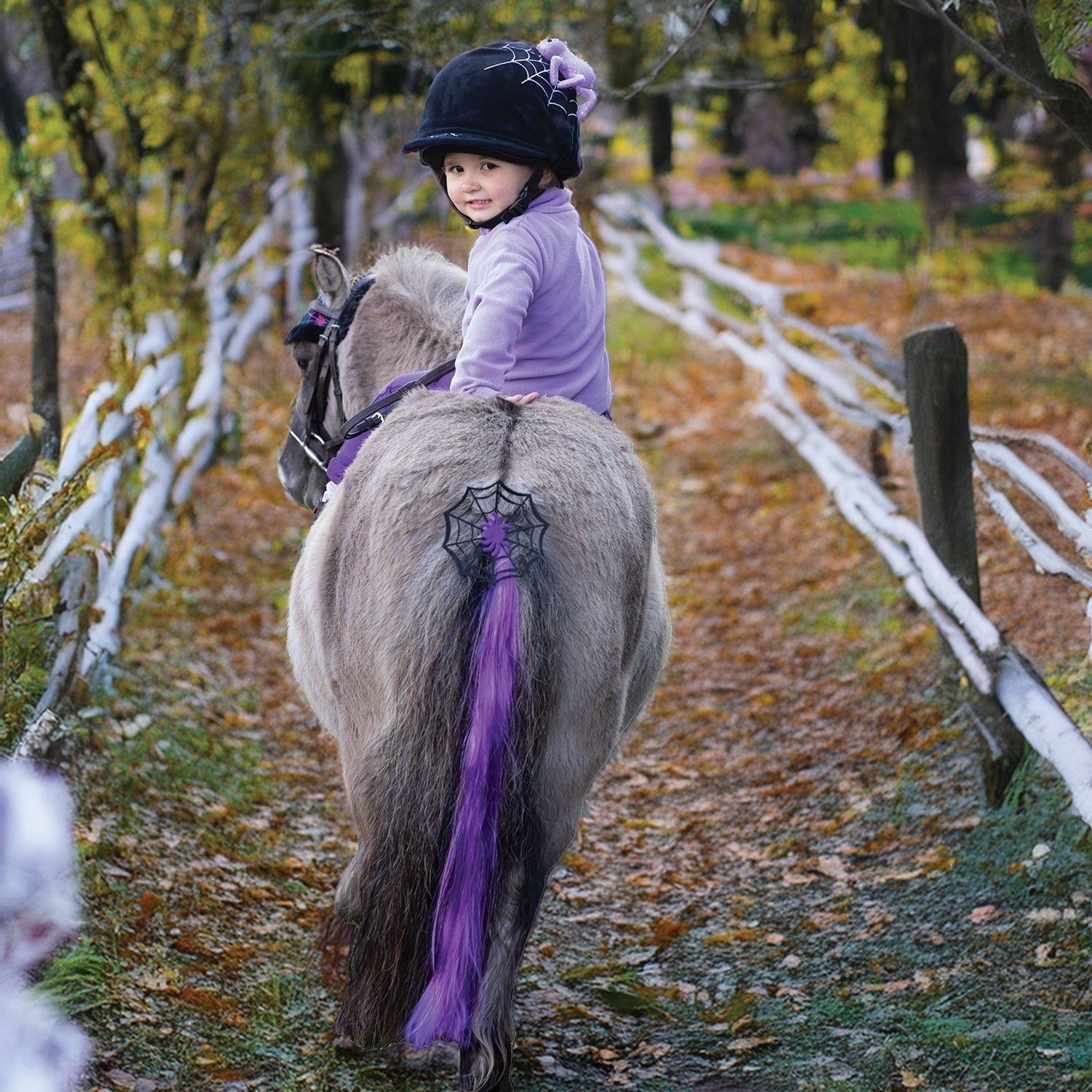 Cobweb Spider Horse Tail Tassel - Equetech