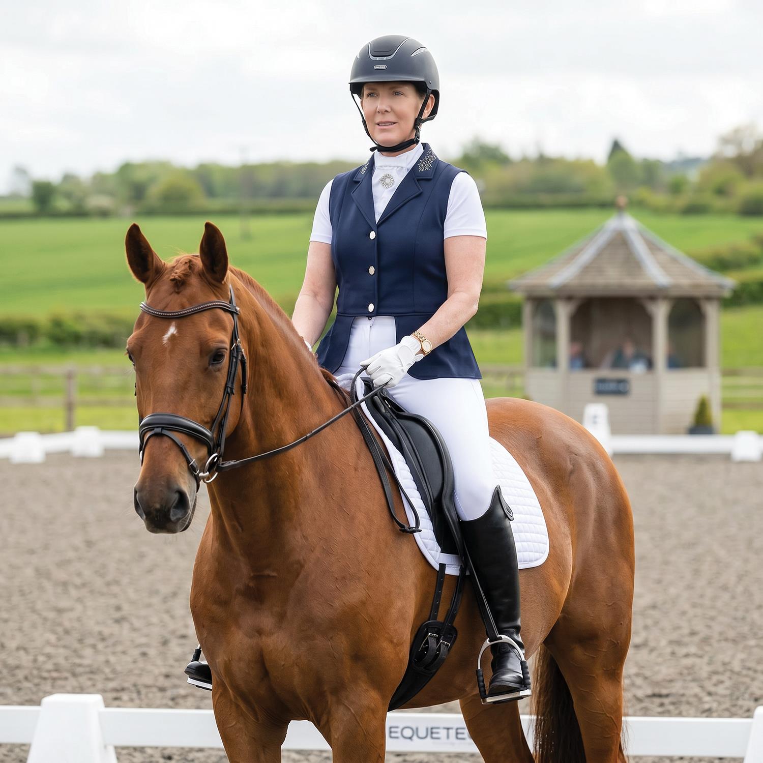 Crystal Dressage Waistcoat - Equetech