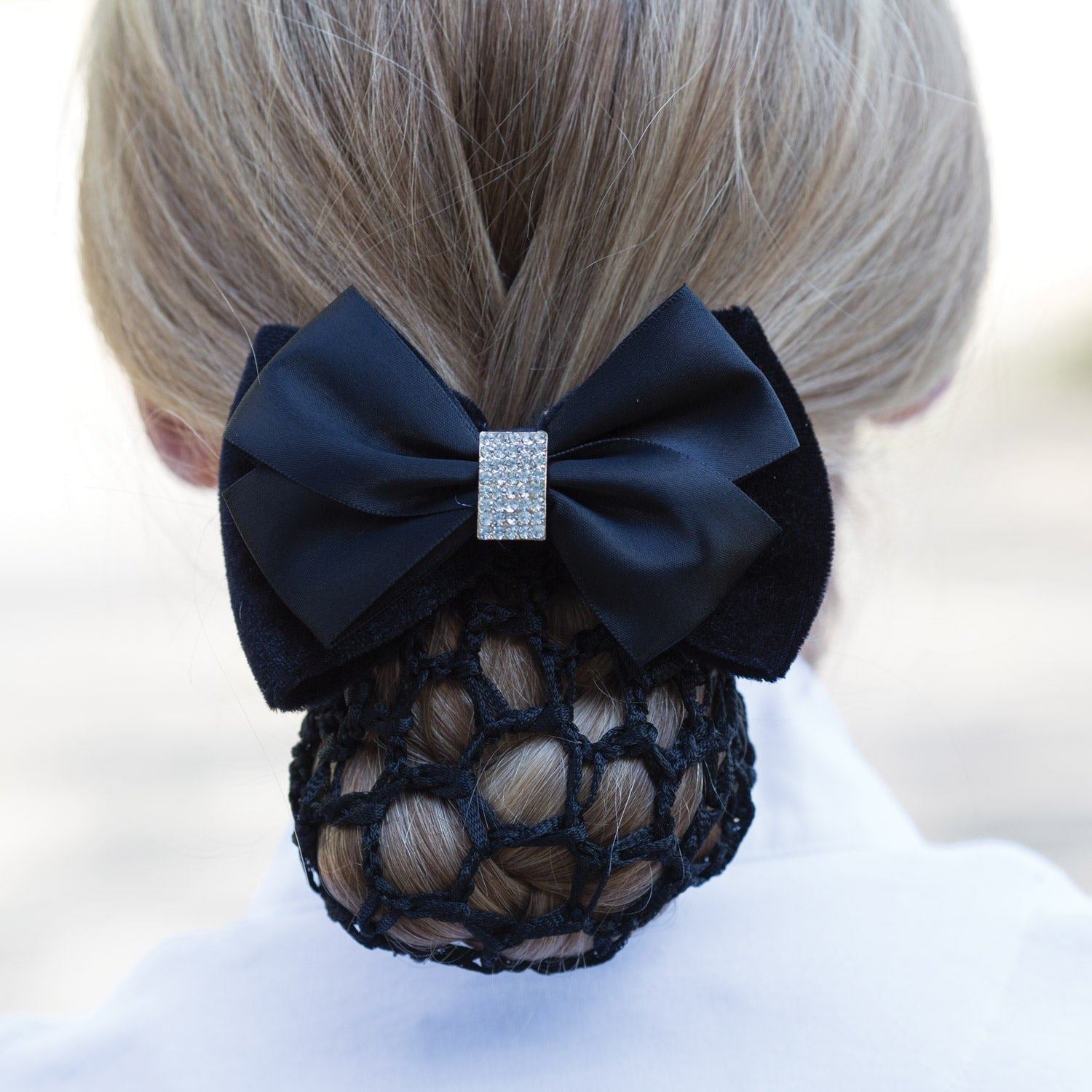 Dressage Crystal Bow & Net - Equetech