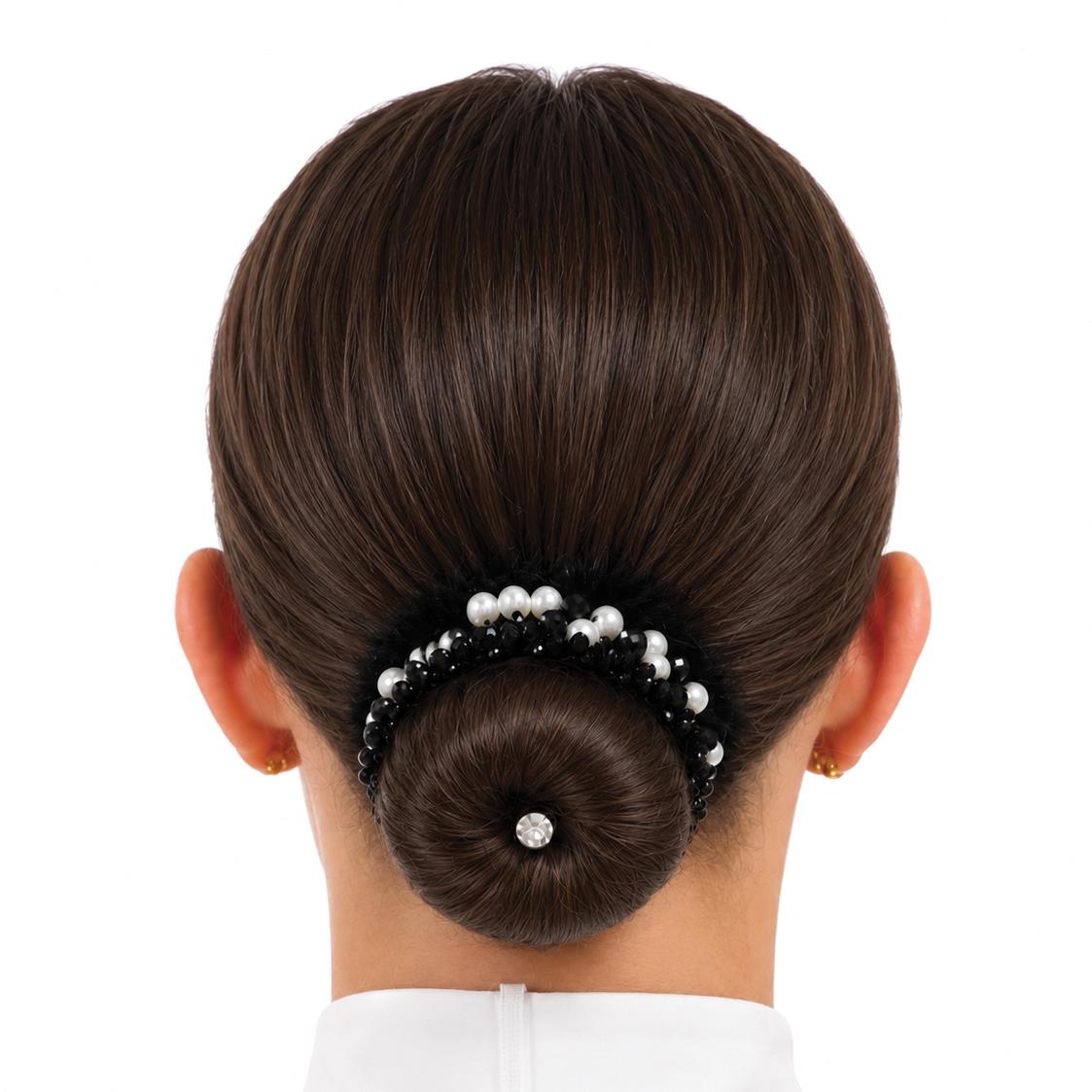Equetech Competition Bun Kit - Brunette Black